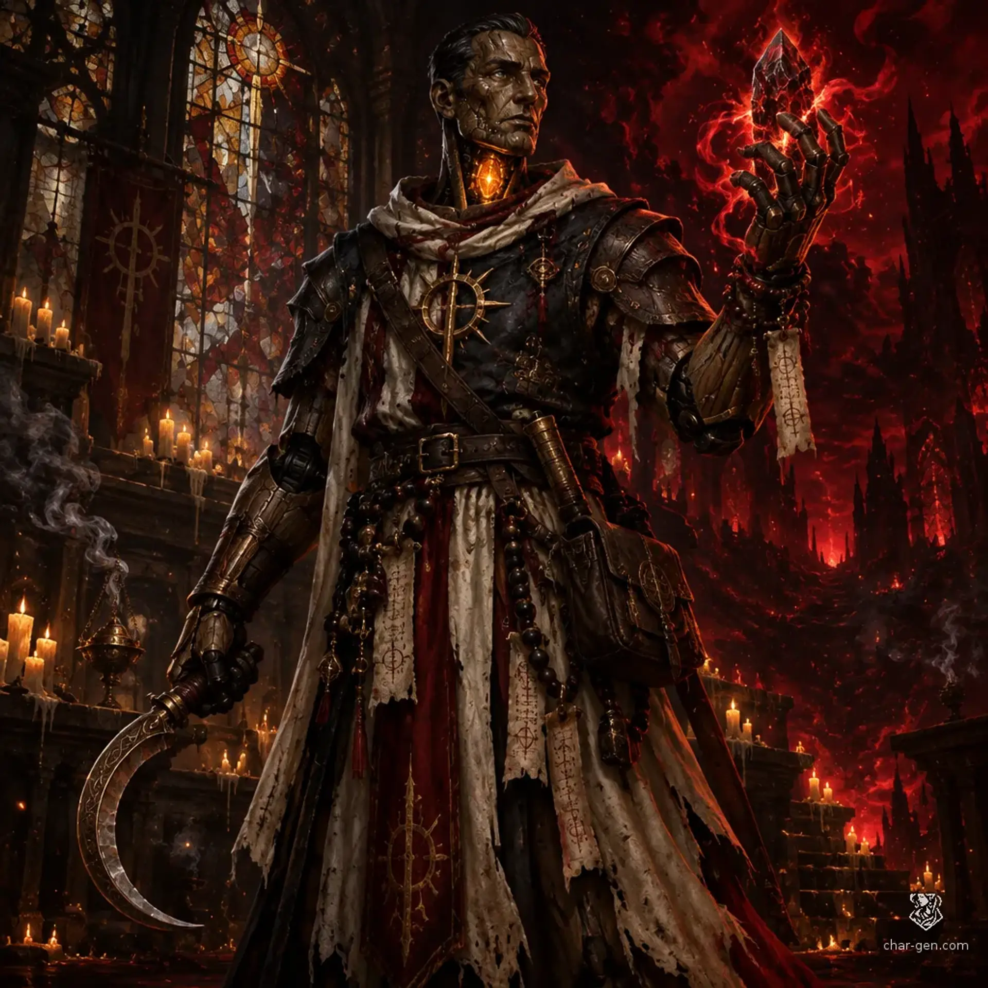 Custom Name 1 - AI-generated fantasy Character