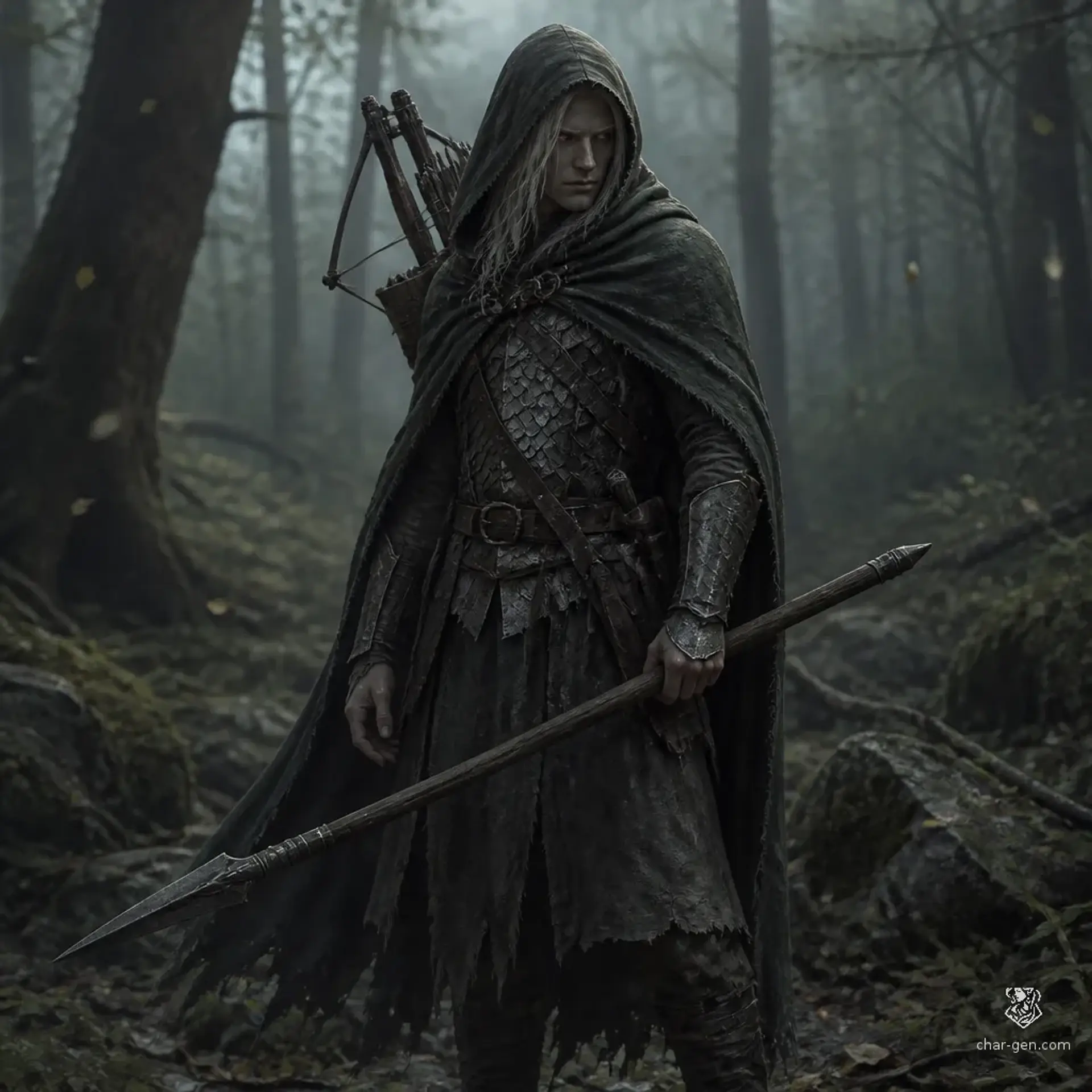 Tavish Grodek - AI-generated fantasy Character