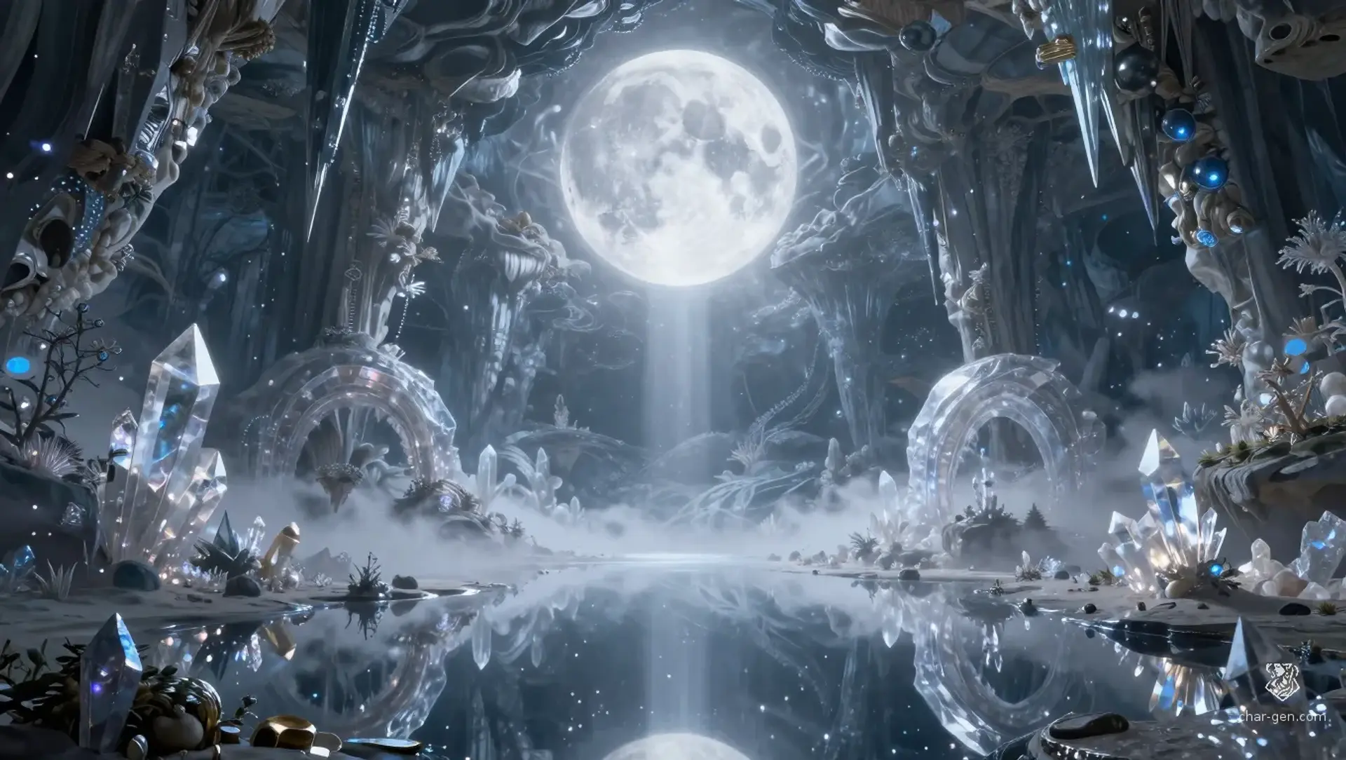 The Veil Beneath the Moon