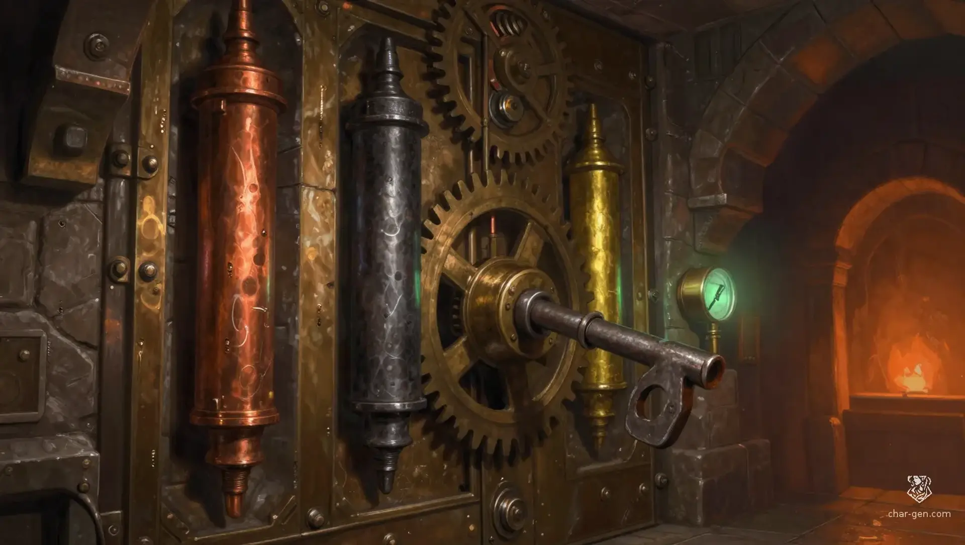The Chromatic Crank-Lock