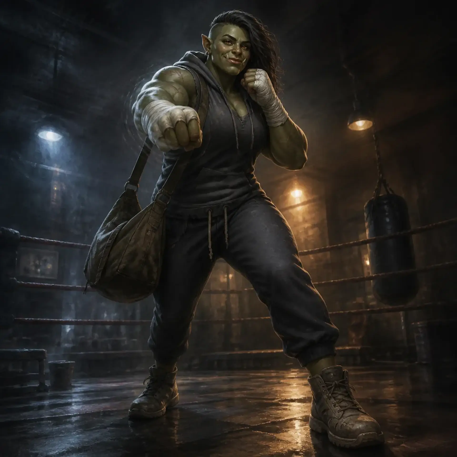 Mara Ironjaw - AI-generated fantasy Character