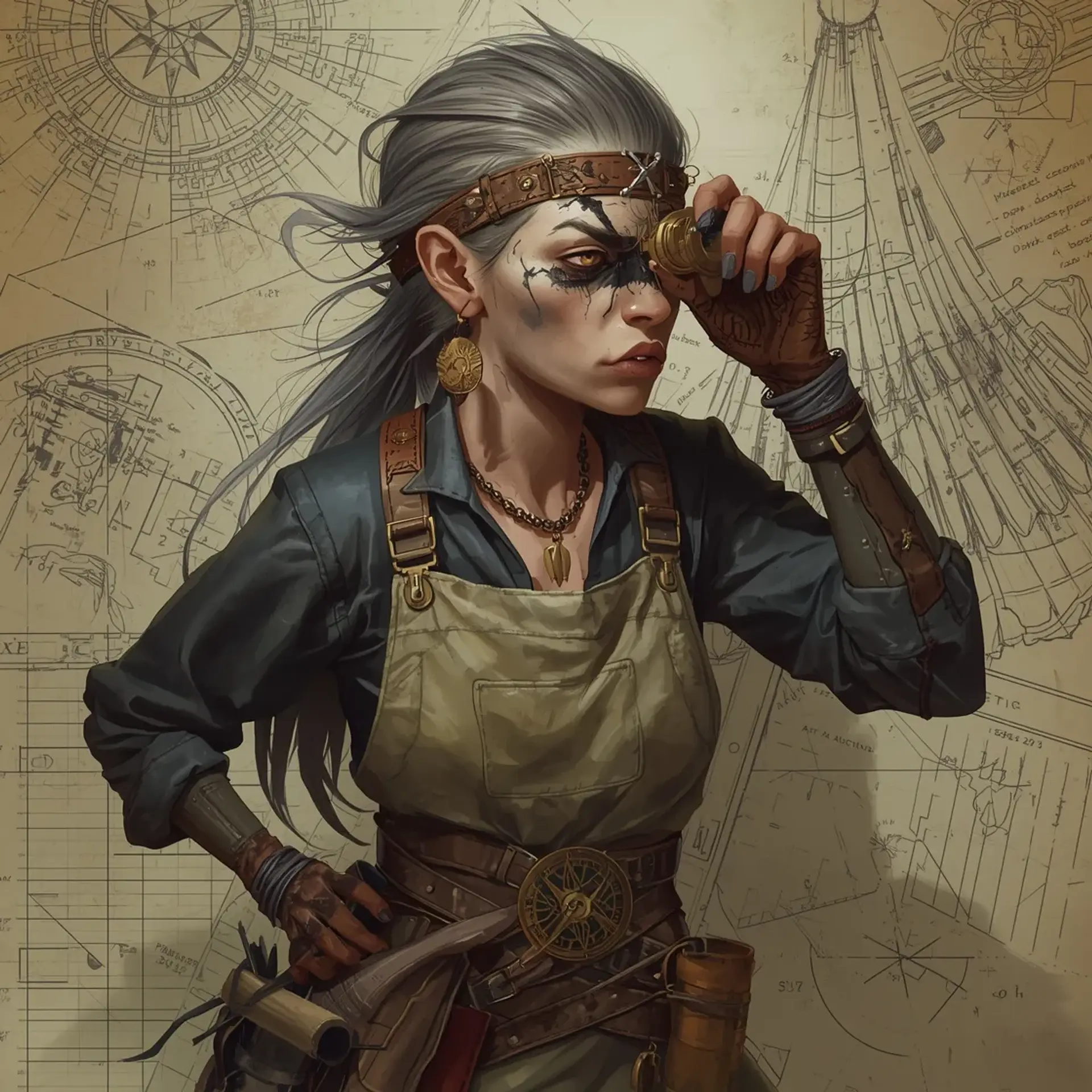Sura Vahl - AI-generated fantasy NPC