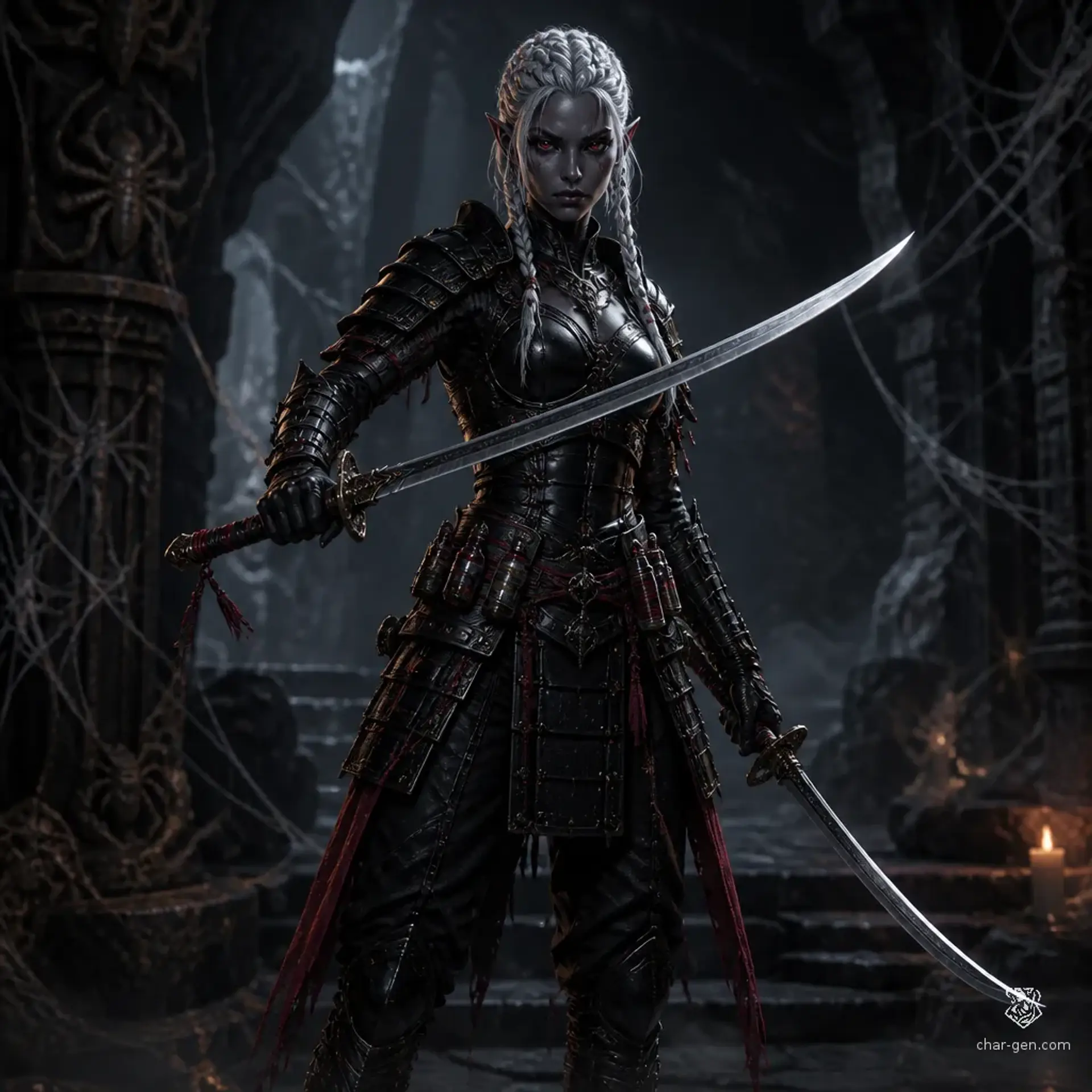 Zara Malys - AI-generated fantasy Character