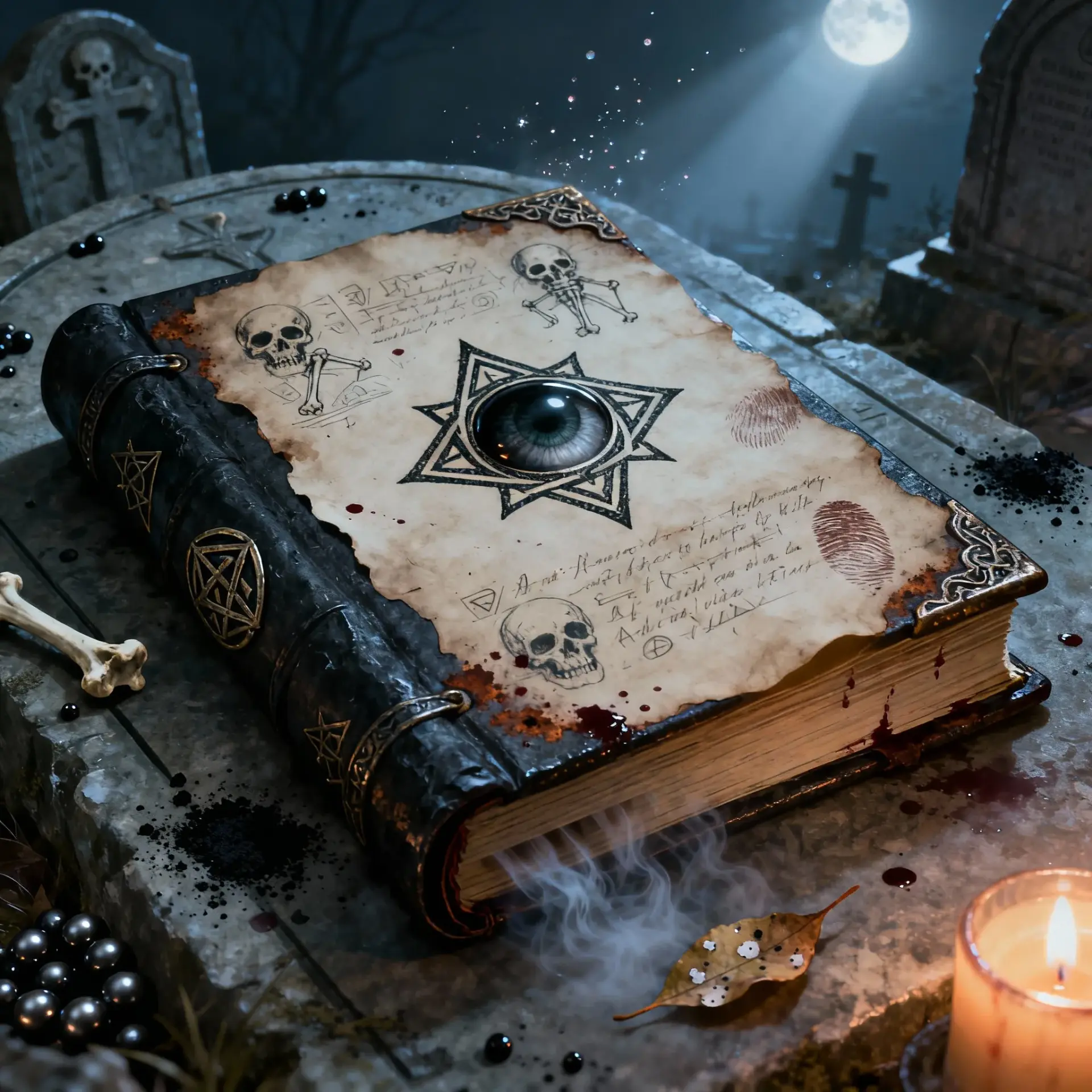 Codex of Marrow - AI-generated fantasy Spellbook