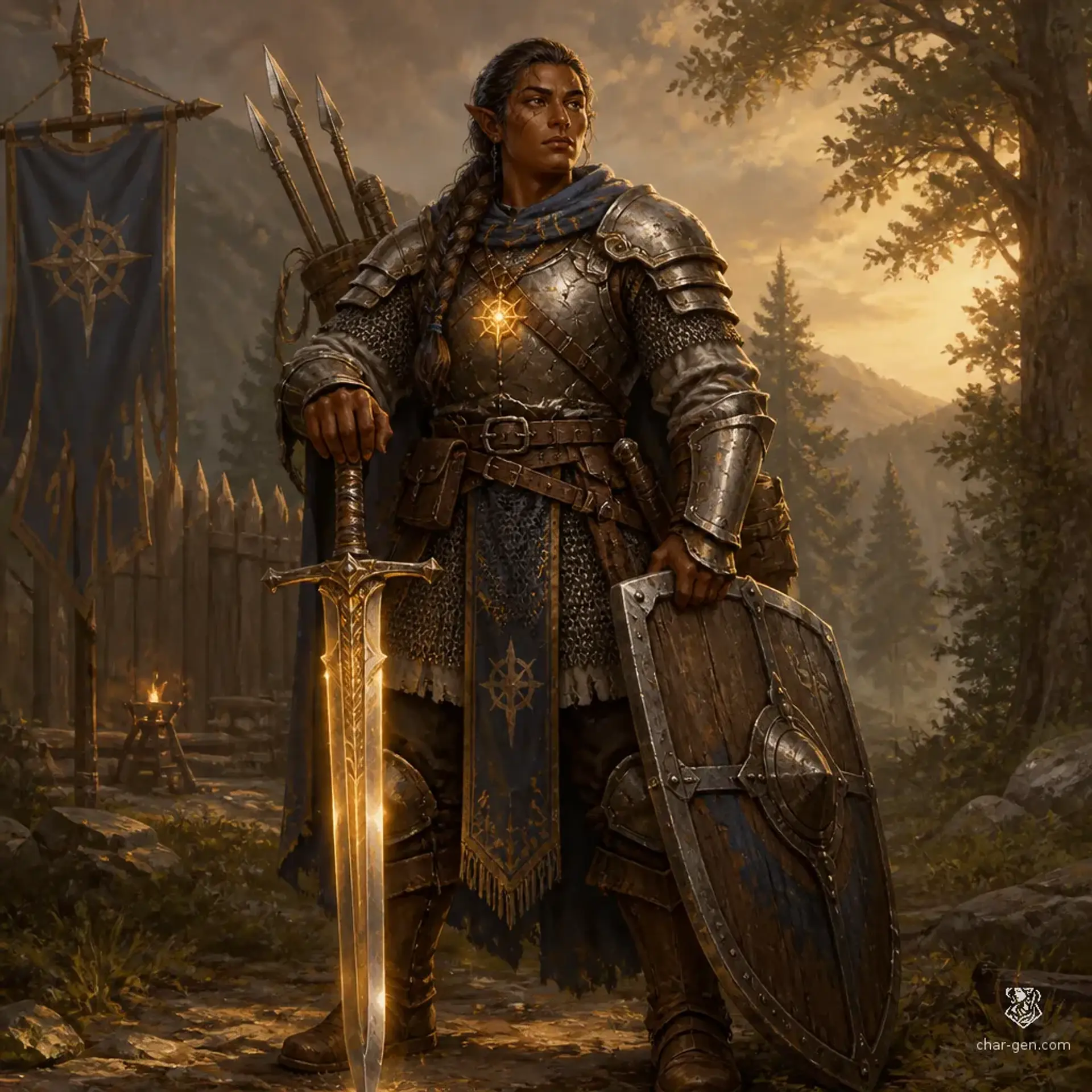 Mireli Kordzakh - AI-generated fantasy Character