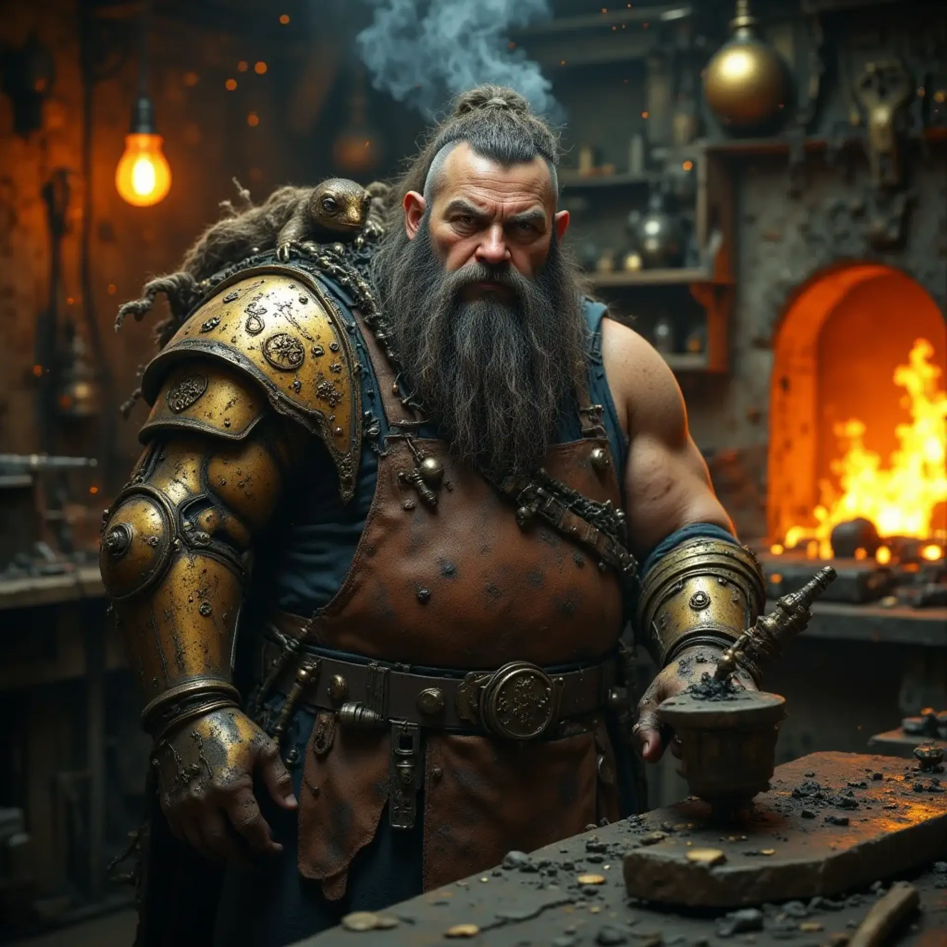 Gravemold Smithy - AI-generated fantasy Shop