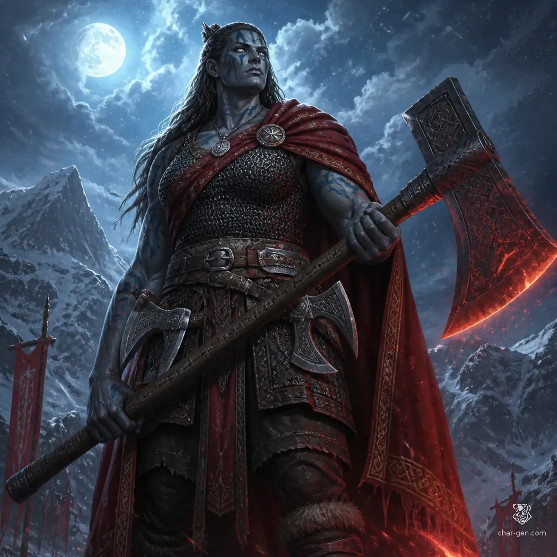 a - AI-generated fantasy Character