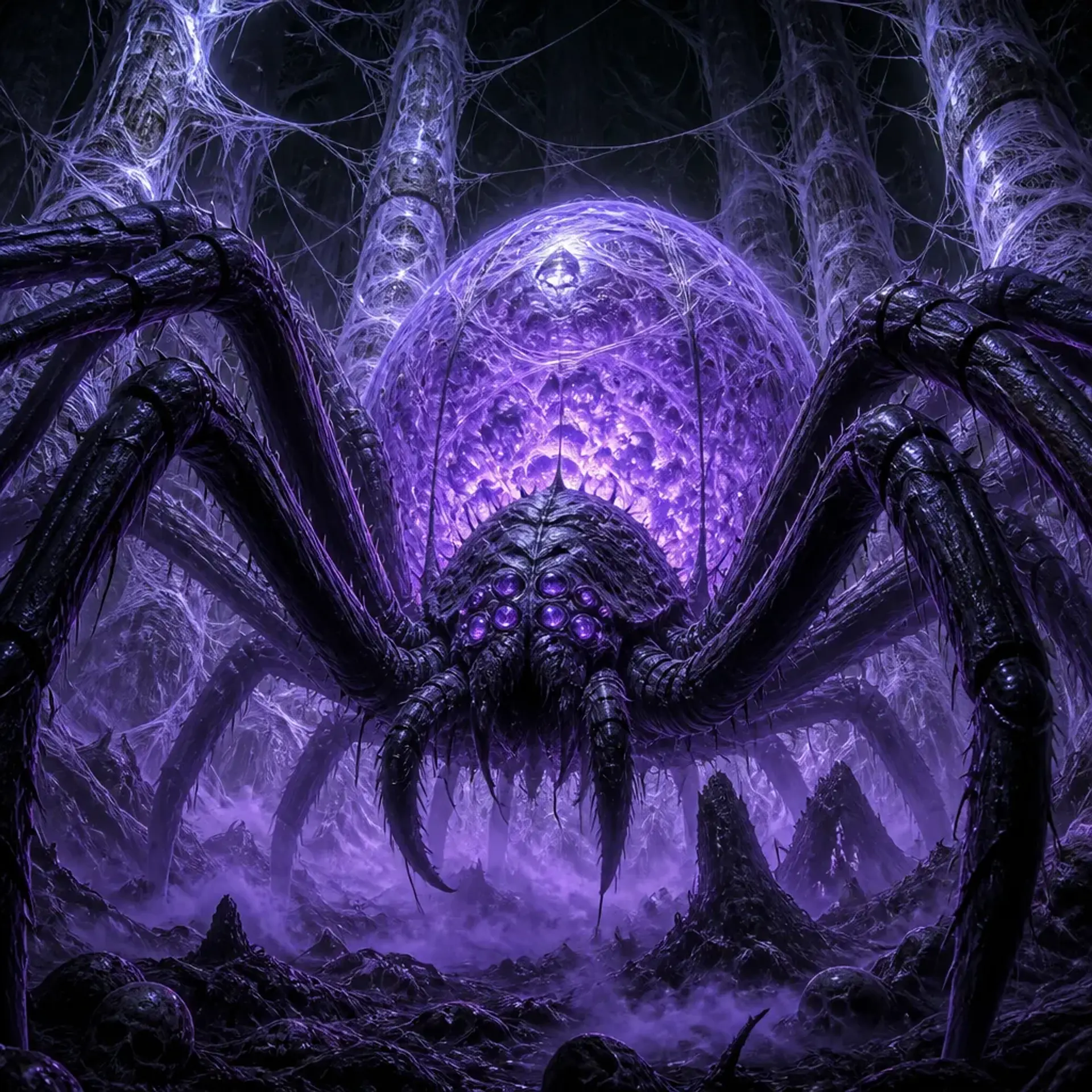 Silith-Gai, the Ethereal Matriarch - AI-generated fantasy Monster
