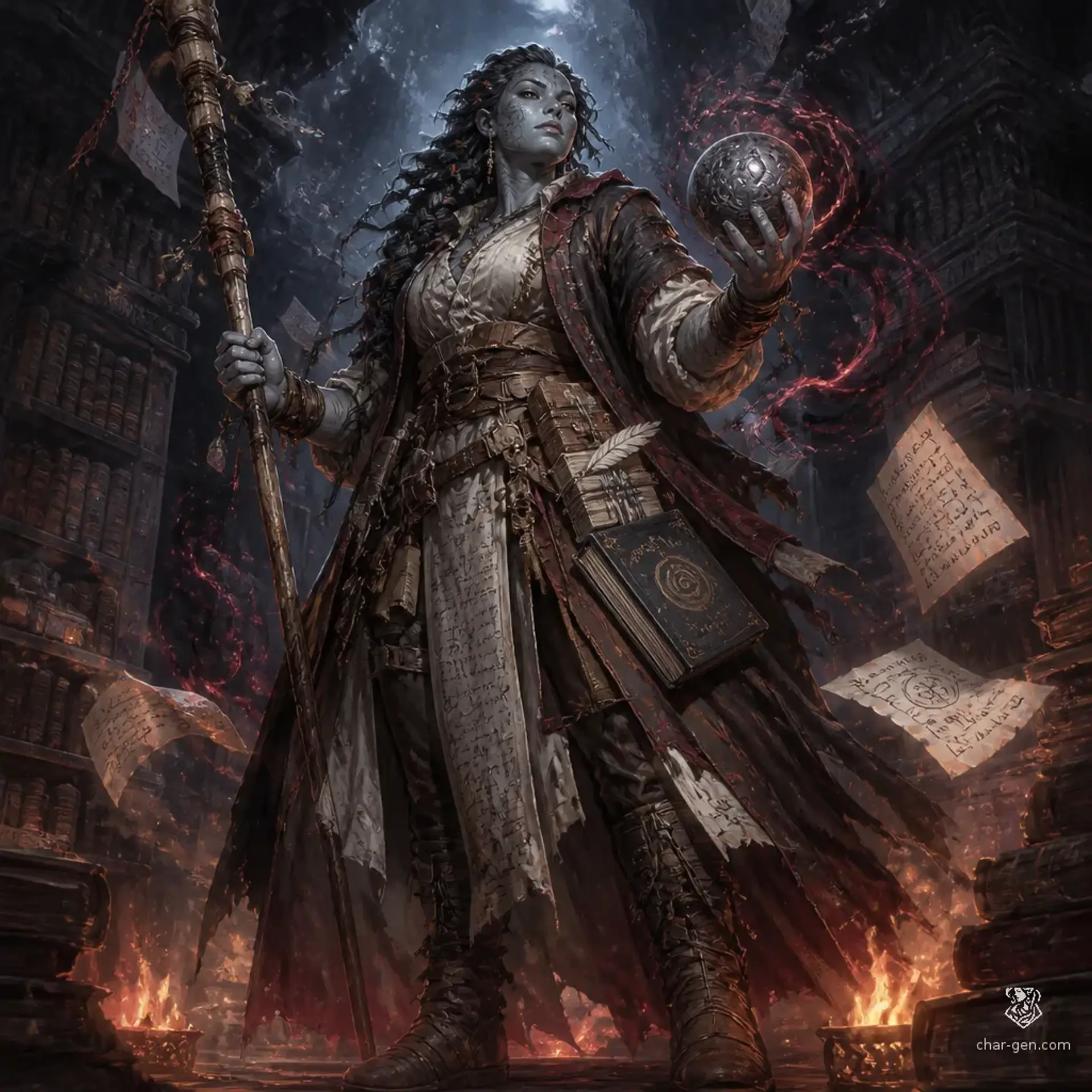 Gretel - AI-generated fantasy Character