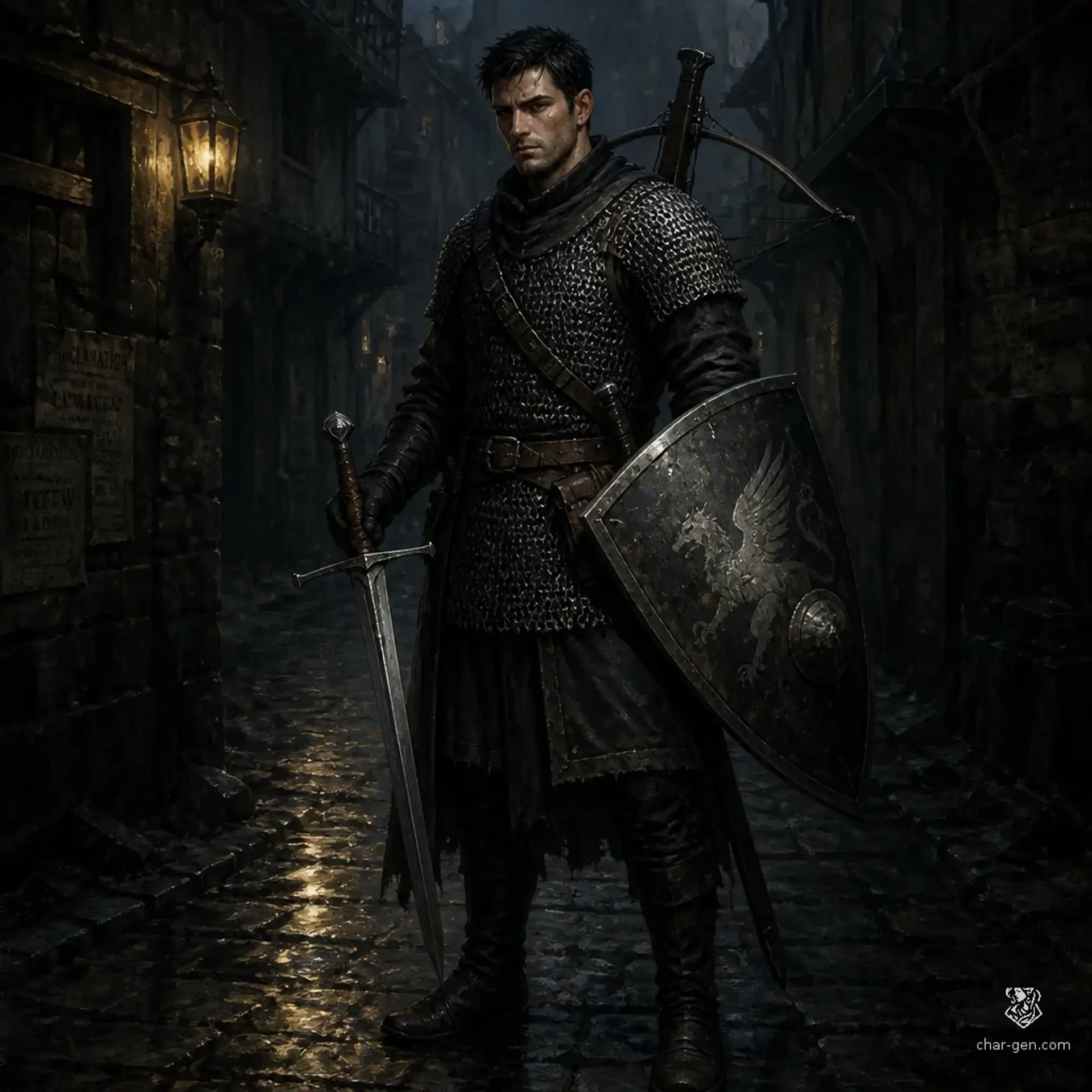 Toji Zenin - AI-generated fantasy Character