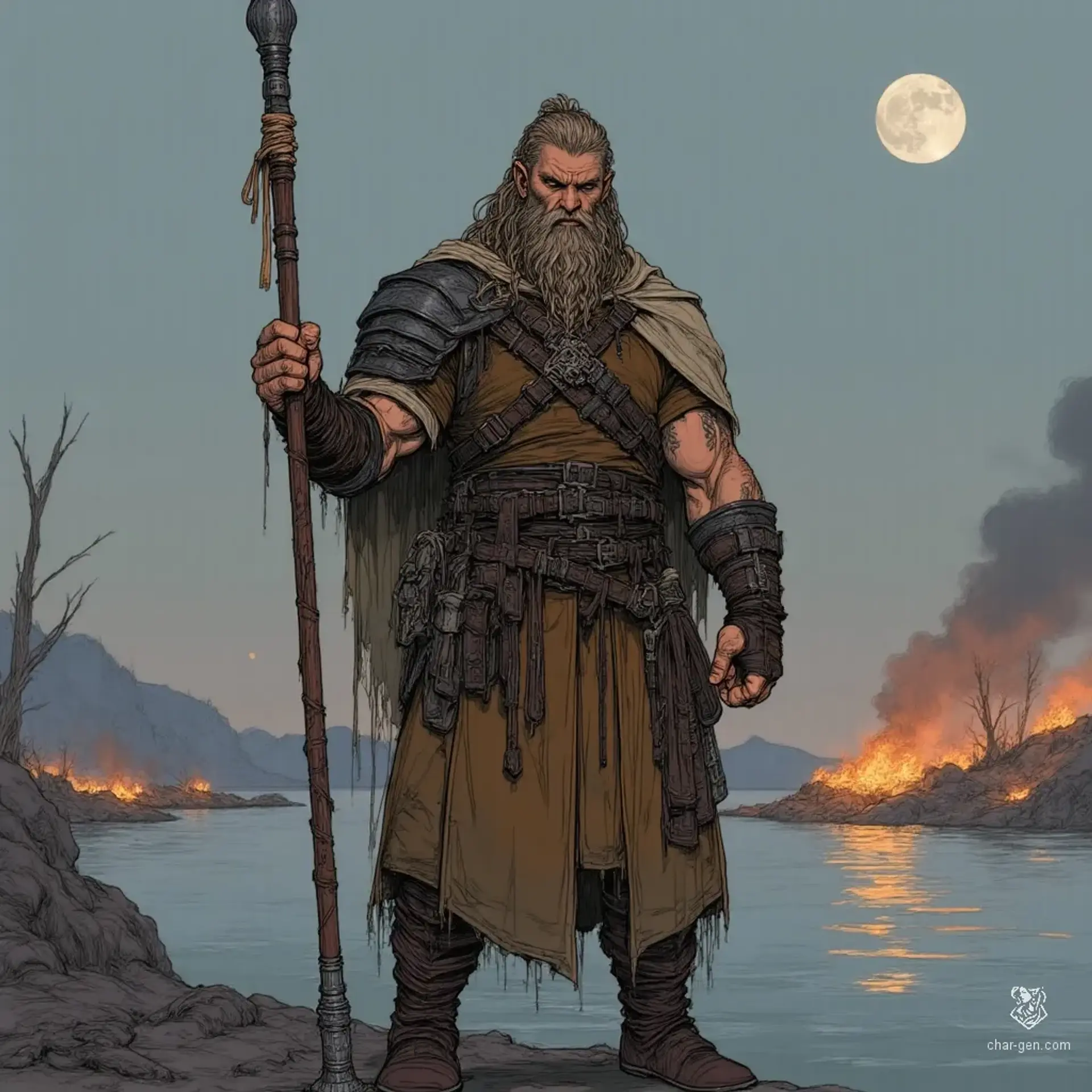 Kharid al-Marru - AI-generated fantasy NPC