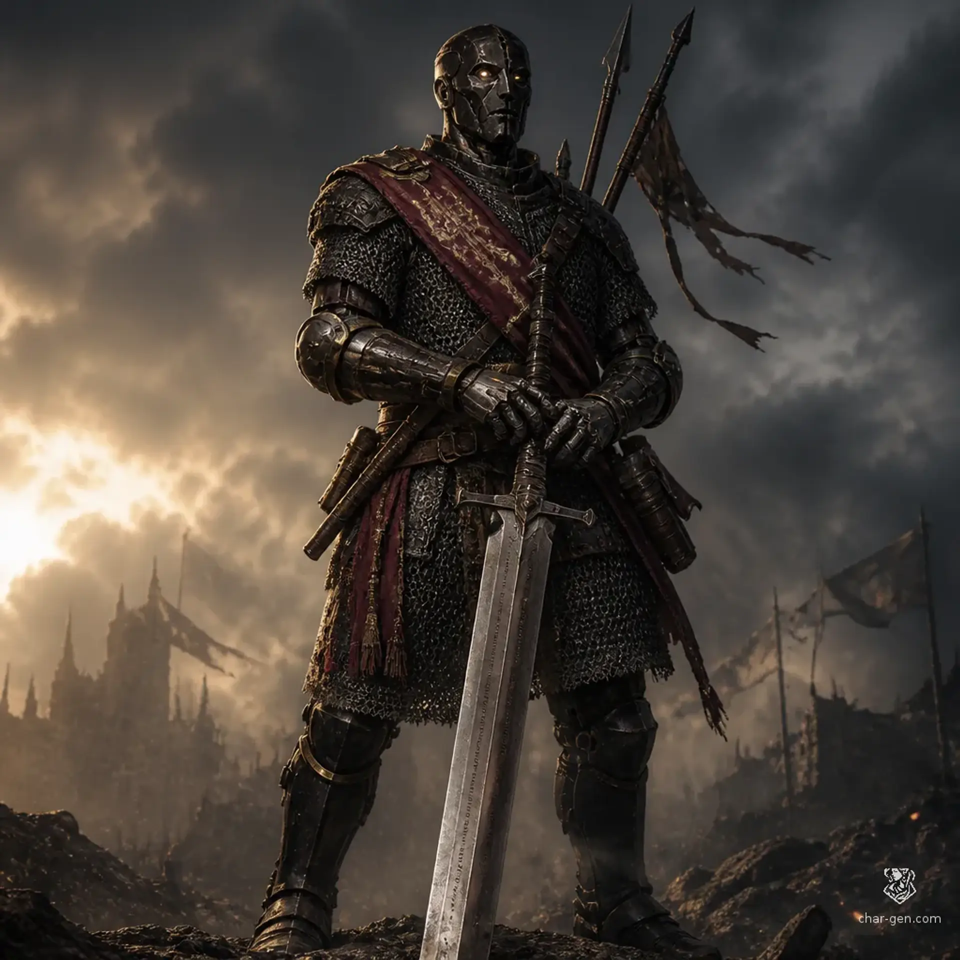 Kettig Ardan - AI-generated fantasy Character