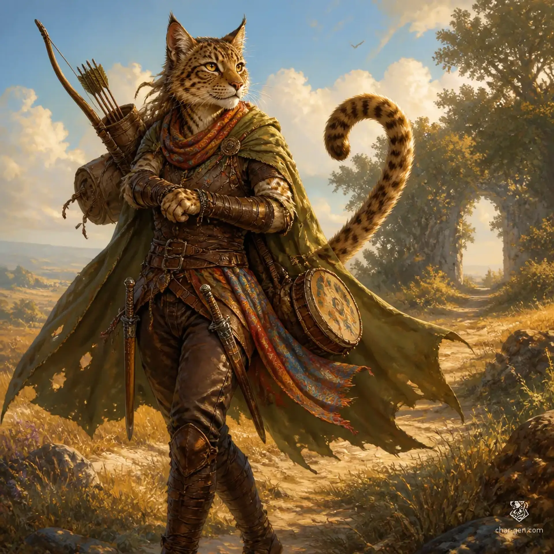 Nabira Kelechi - AI-generated fantasy Character