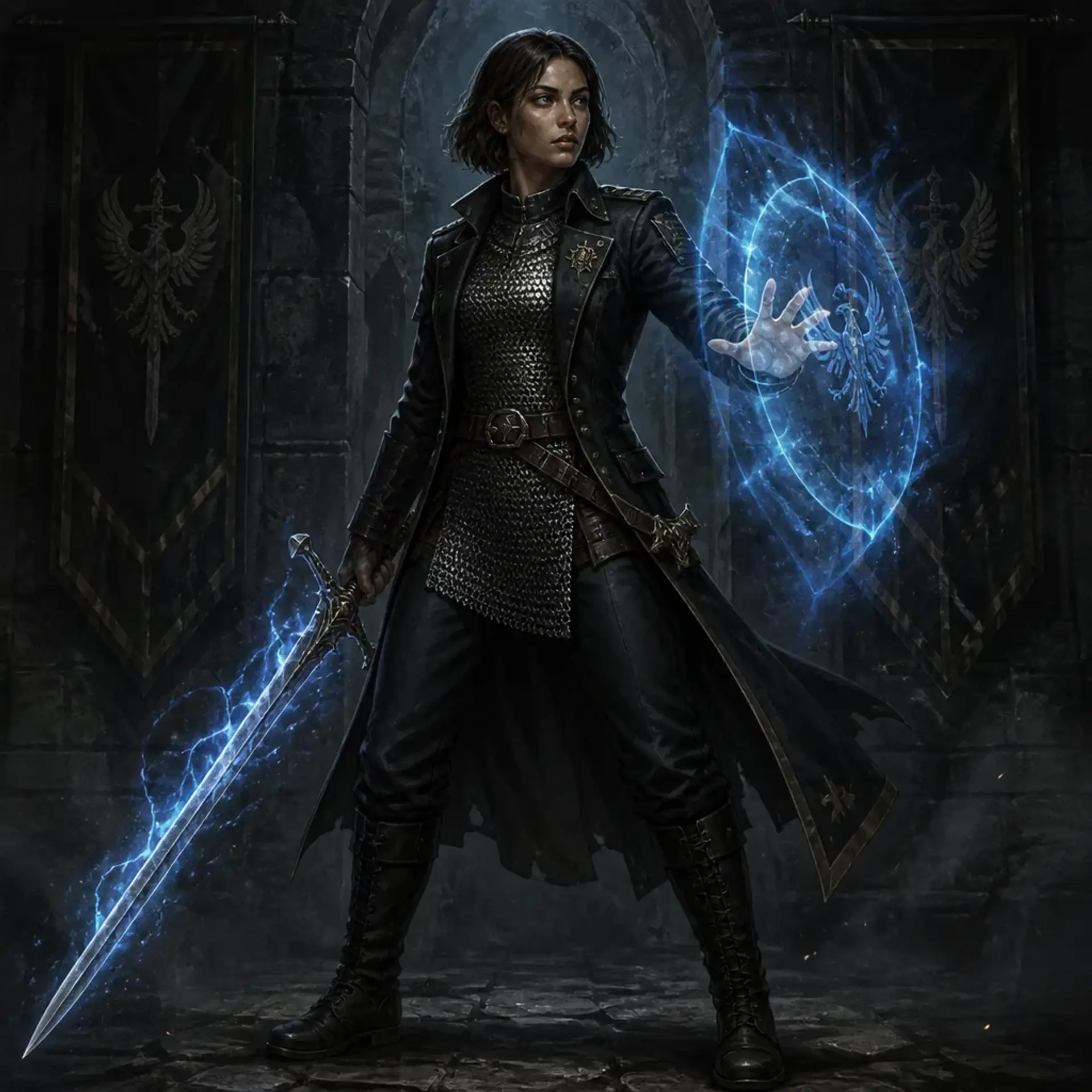 Maya - AI-generated fantasy Character