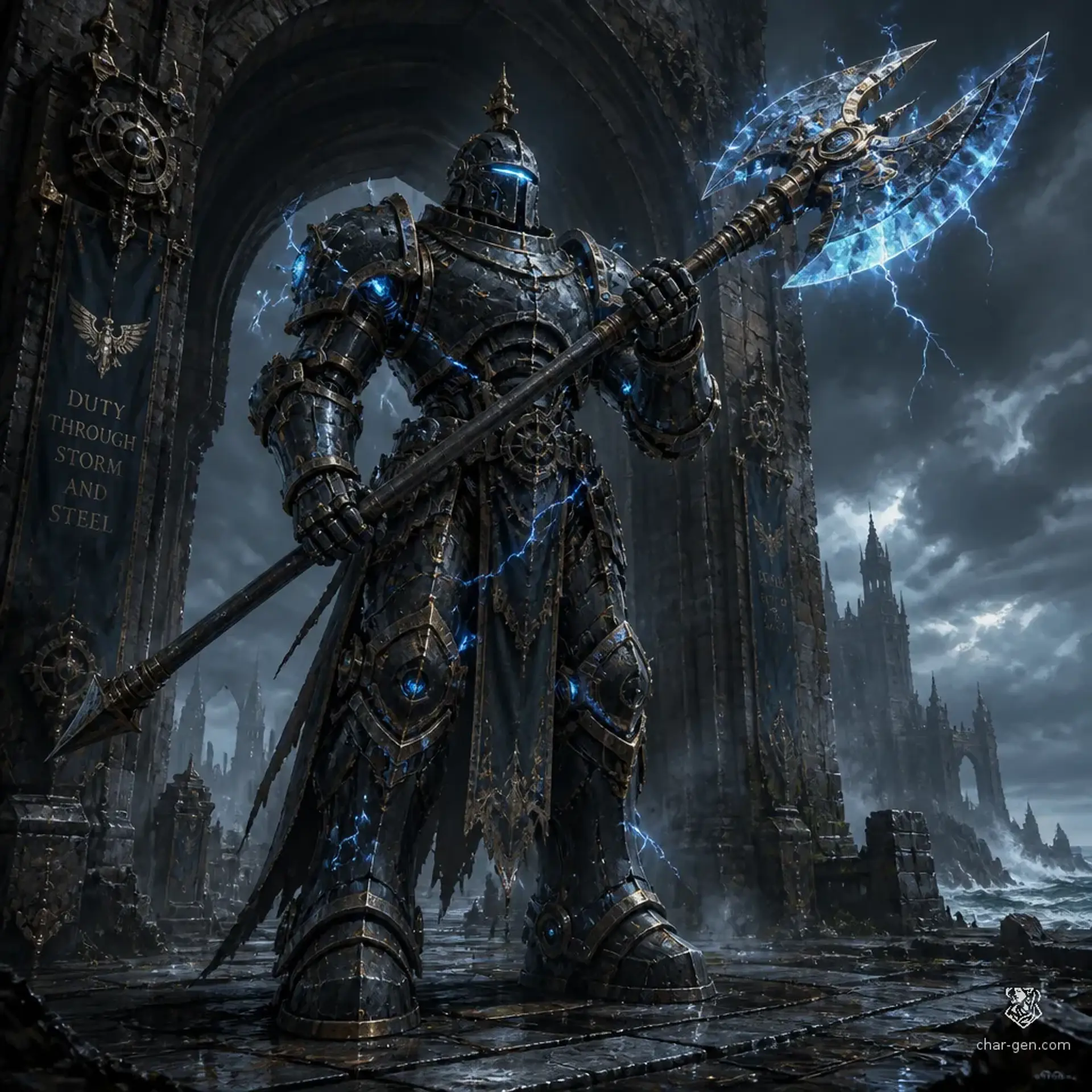 Arcane Sentinel | Fantasy Monster Generated by CharGen