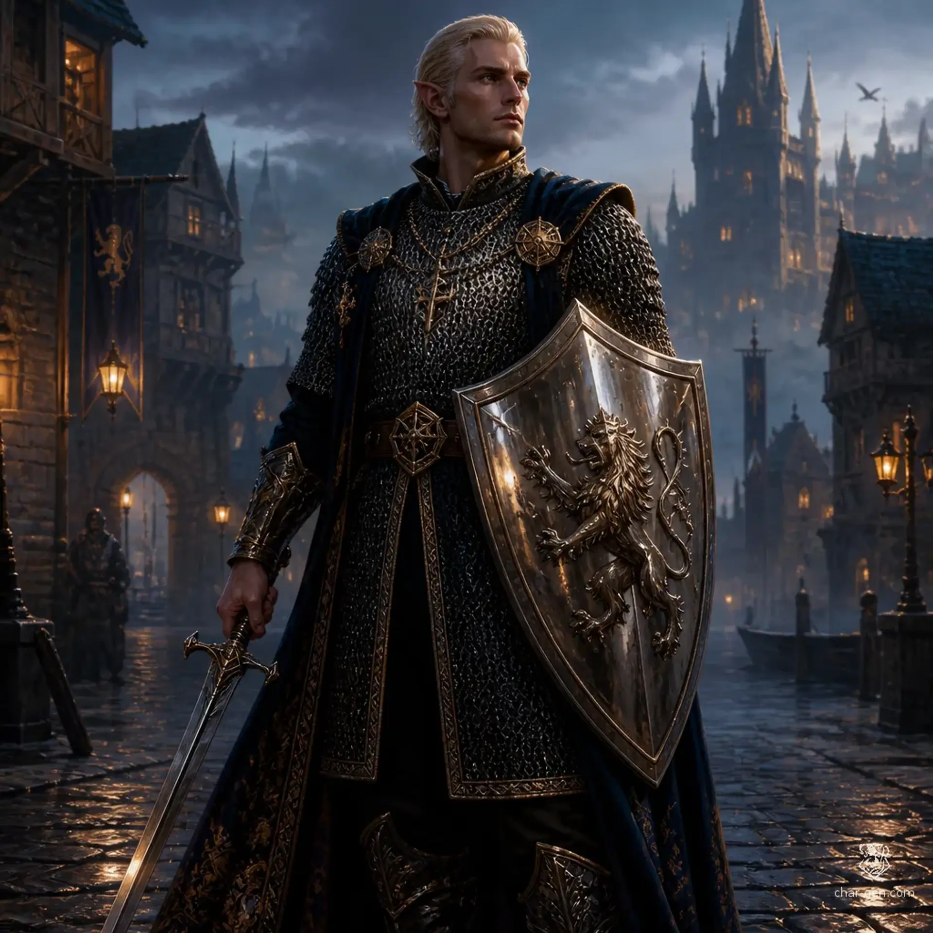 Sylvaner Leone - AI-generated fantasy Character