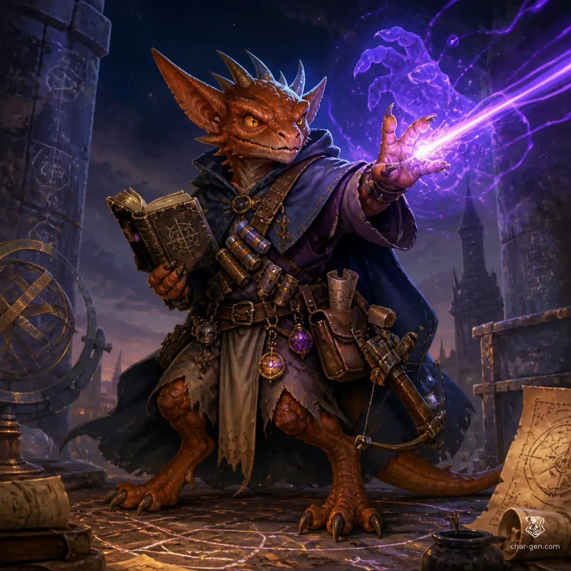 Zhorik - AI-generated fantasy Character