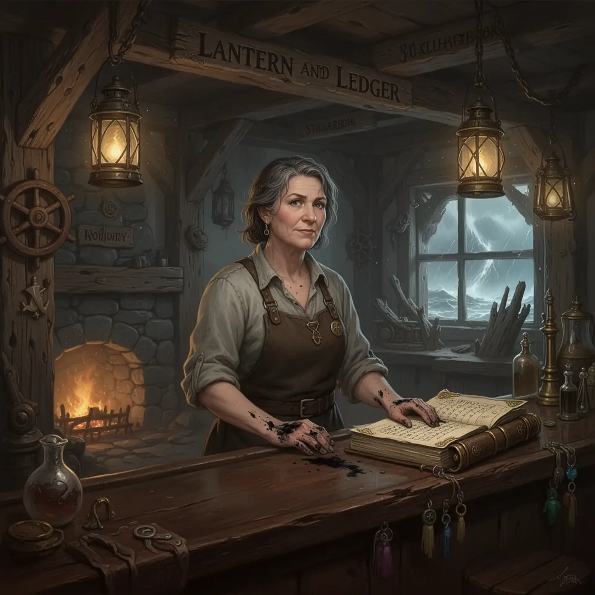 Mara Tobben - AI-generated fantasy NPC