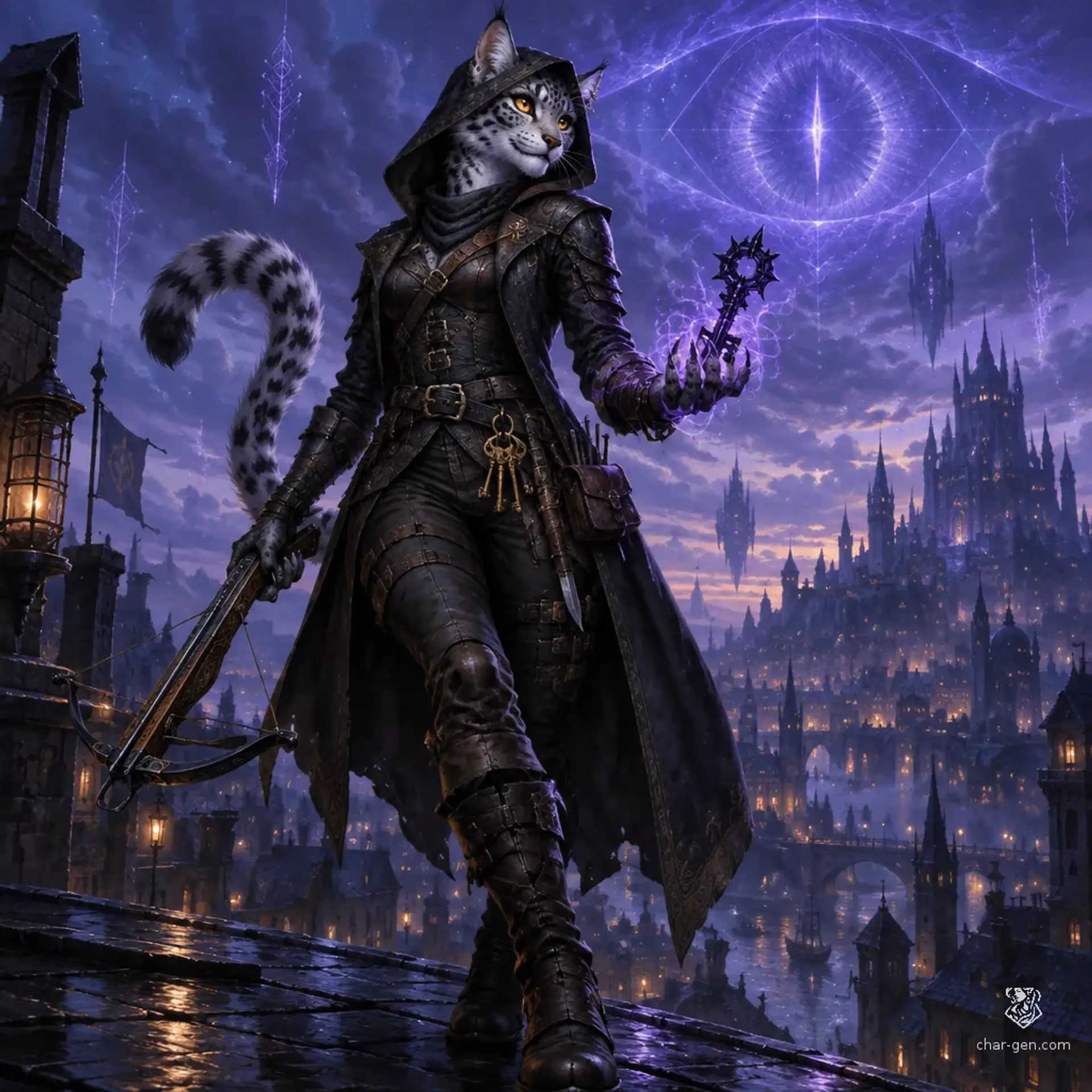 Yuki - AI-generated fantasy Character