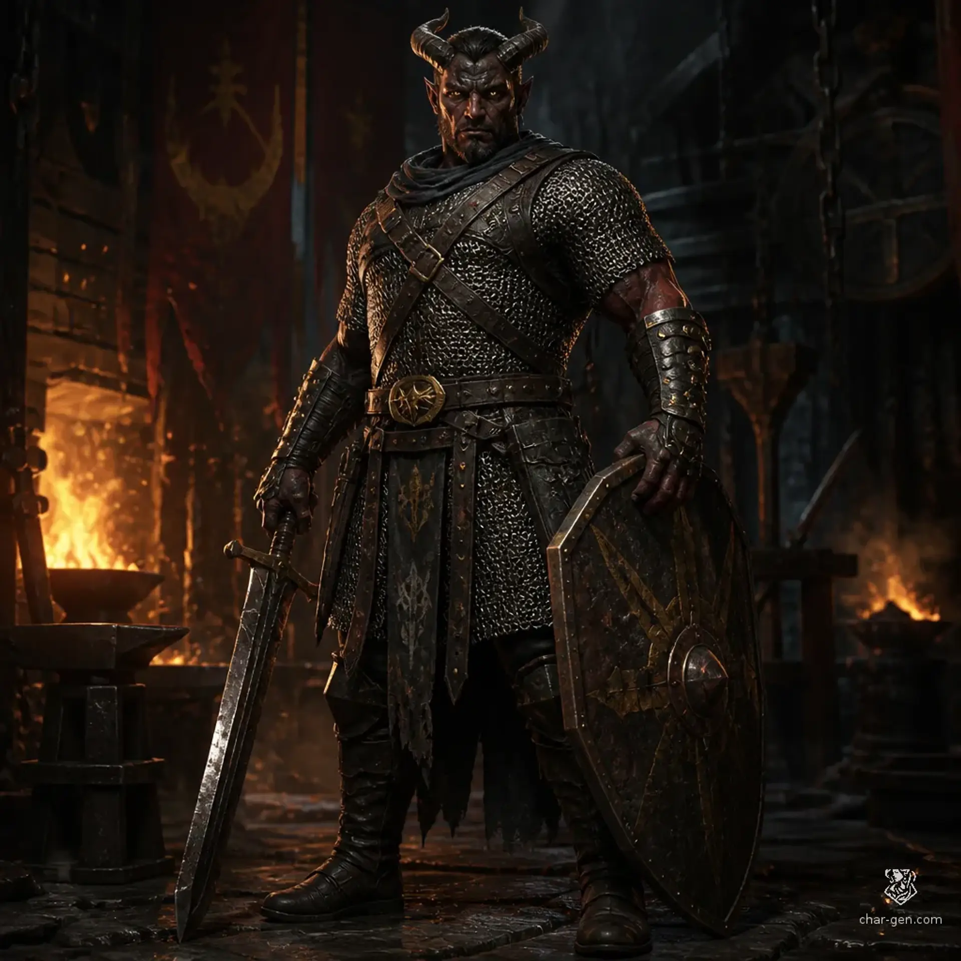XXX - AI-generated fantasy Character