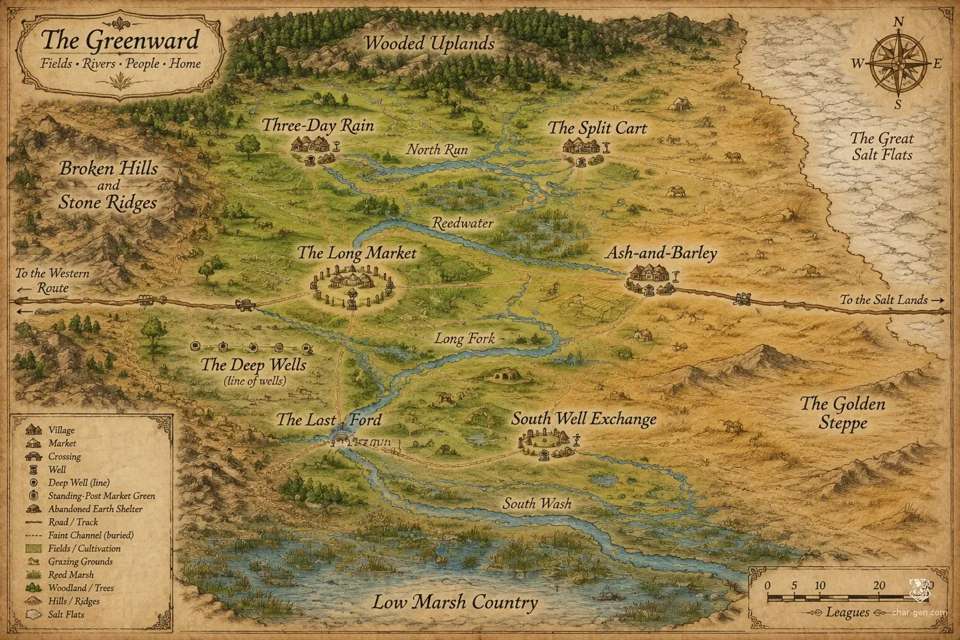 The Vanishing River