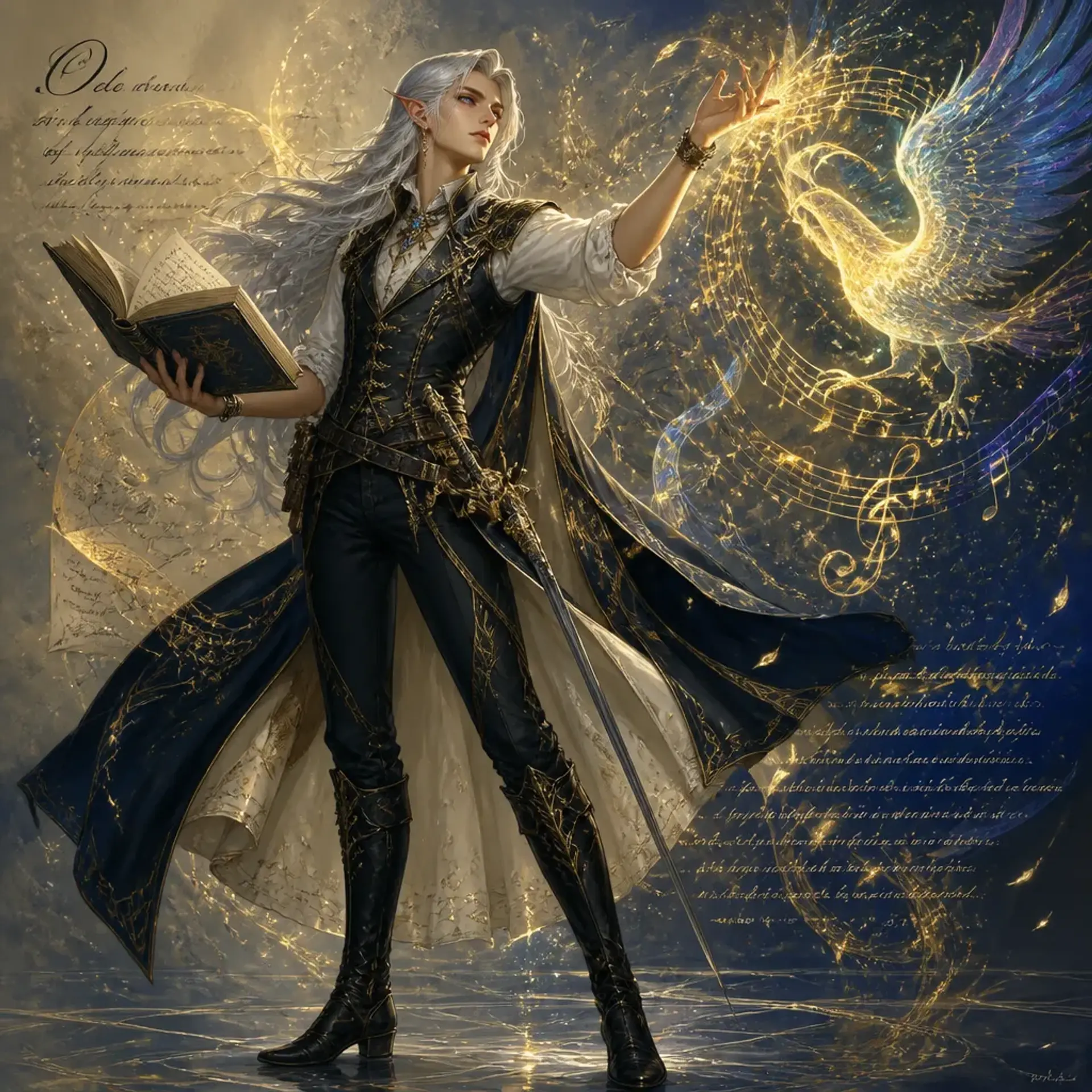 Lysandra - AI-generated fantasy Character
