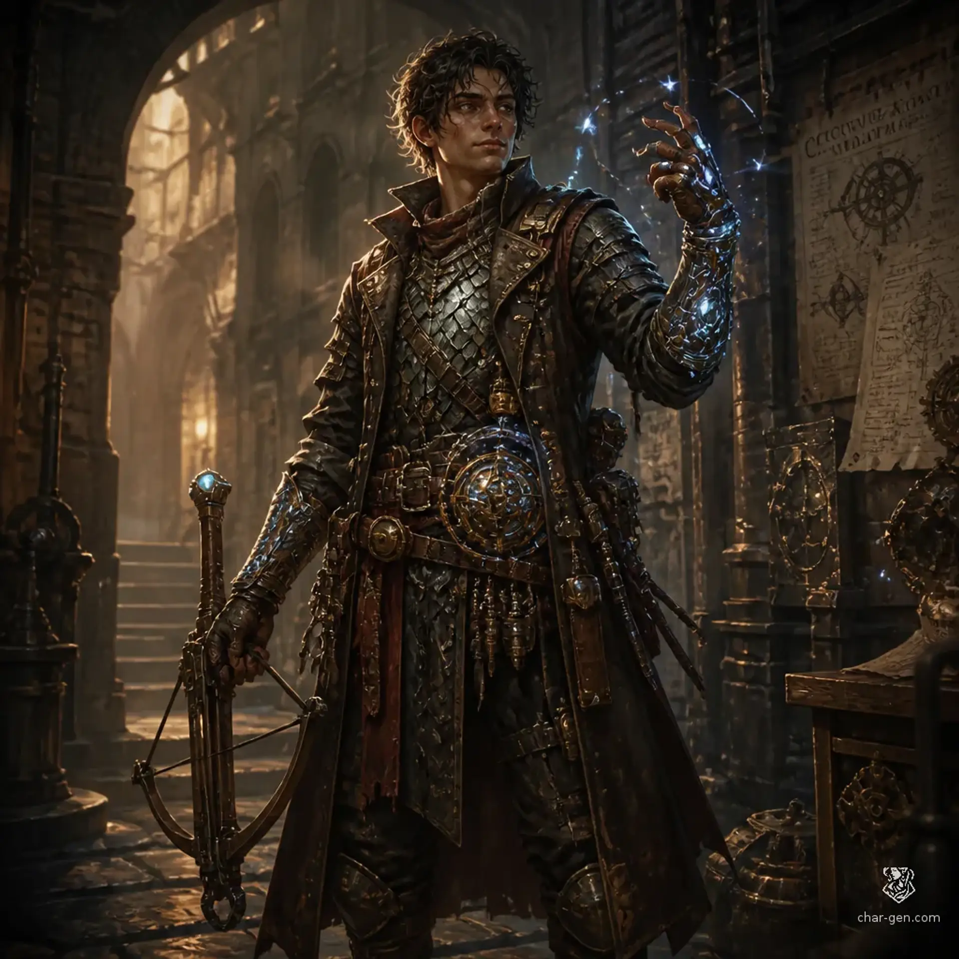 George - AI-generated fantasy Character