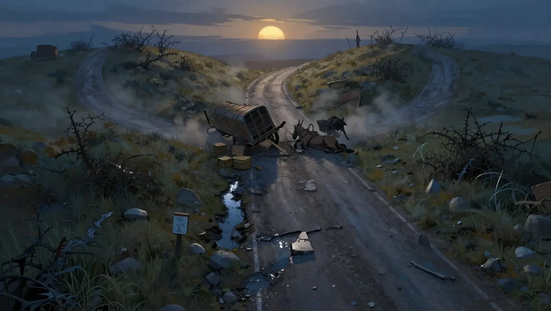Get the Wagon Through - AI-generated fantasy Encounter