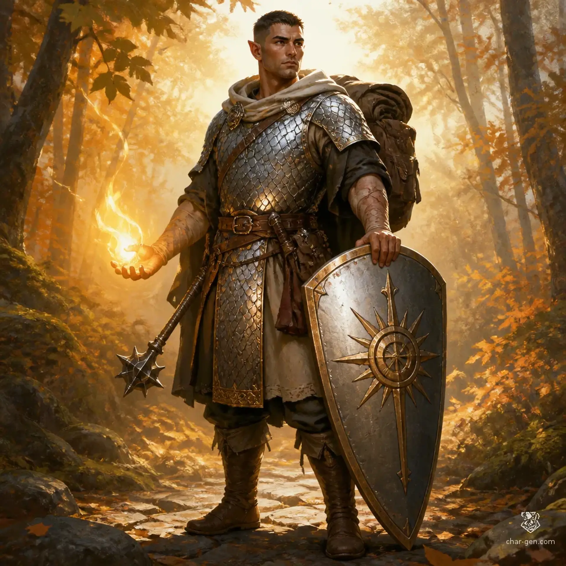 Valerius Thorne - AI-generated fantasy Character