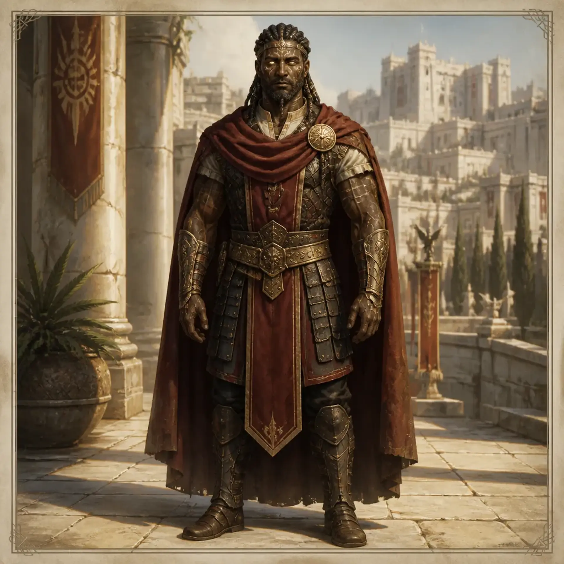 Ironbred Amazon - AI-generated fantasy Species