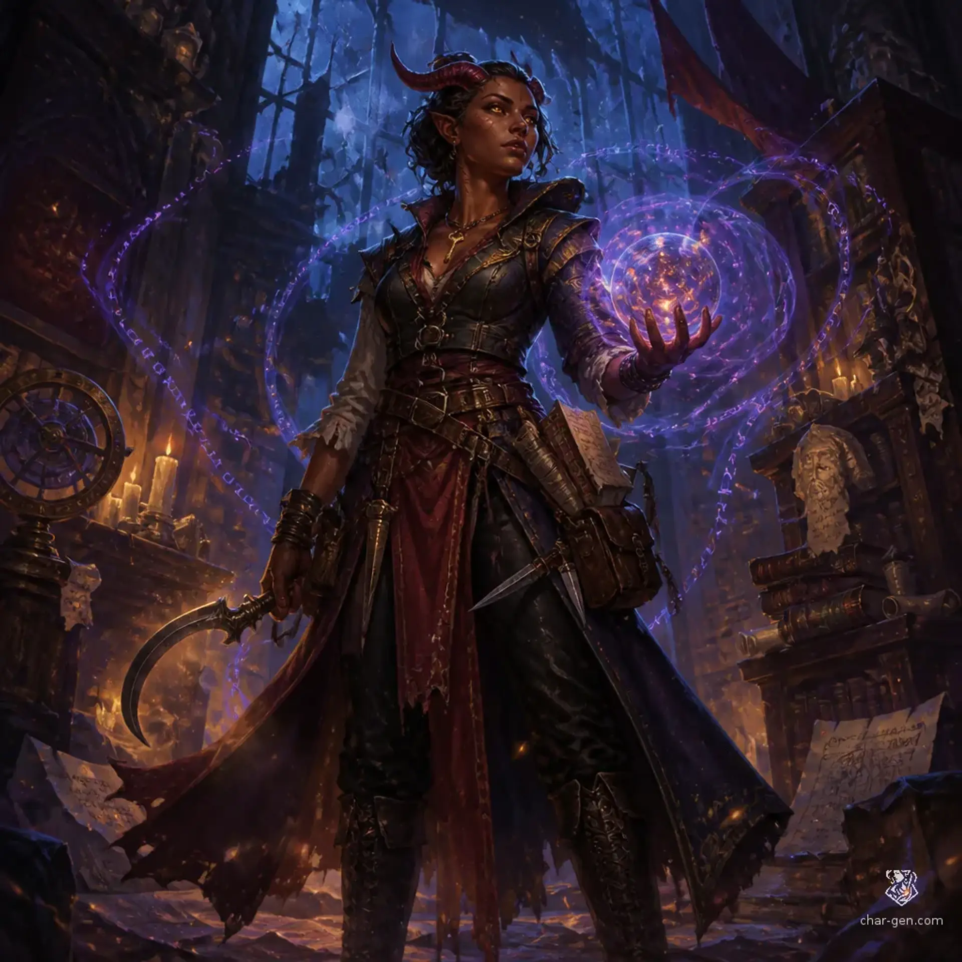 Kezka Ardan - AI-generated fantasy Character