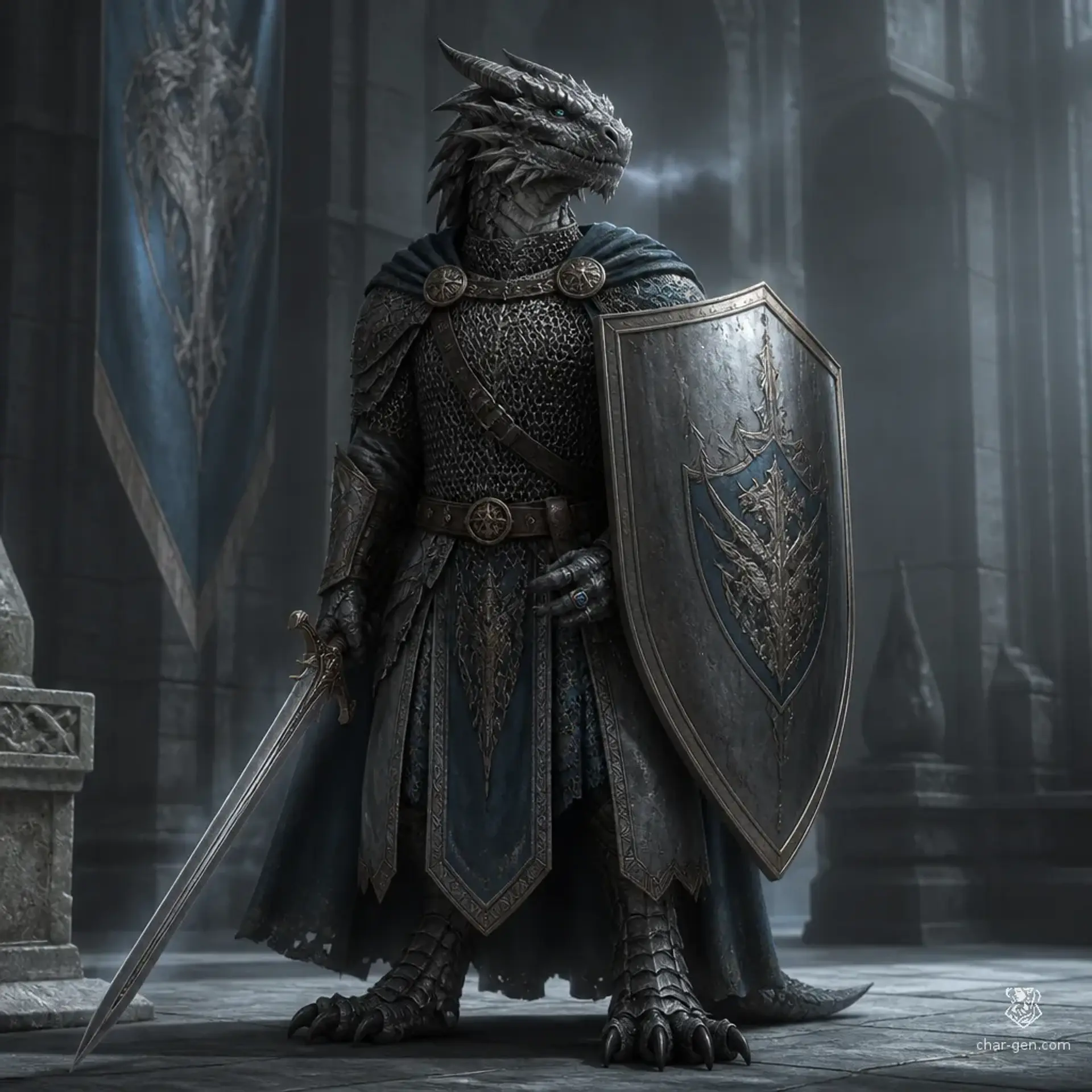 Balasar Norixius - AI-generated fantasy Character