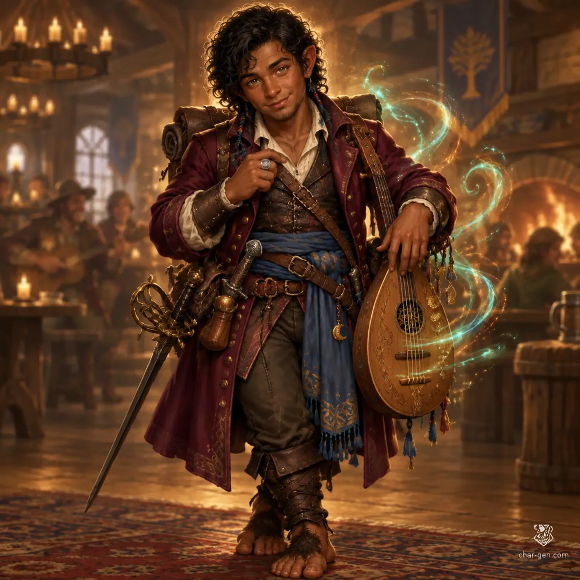 Mireyo Valcoro - AI-generated fantasy Character