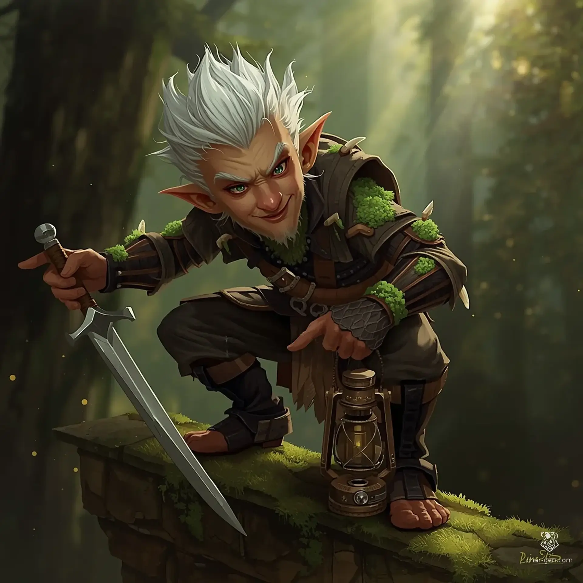 Zook Marrow Folkor - AI-generated fantasy Character