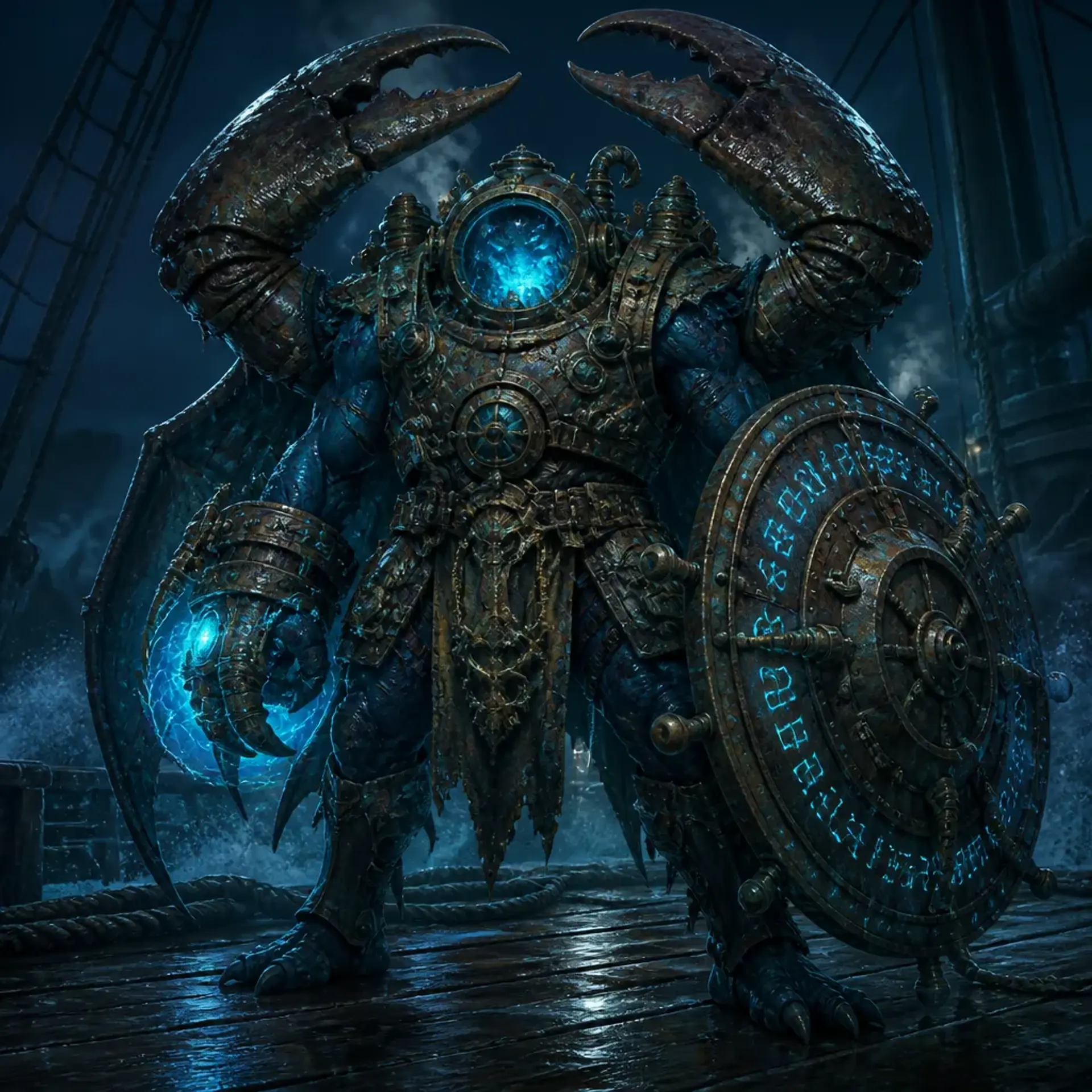 Barnaby 'Barnacles' Thrum - AI-generated fantasy Character