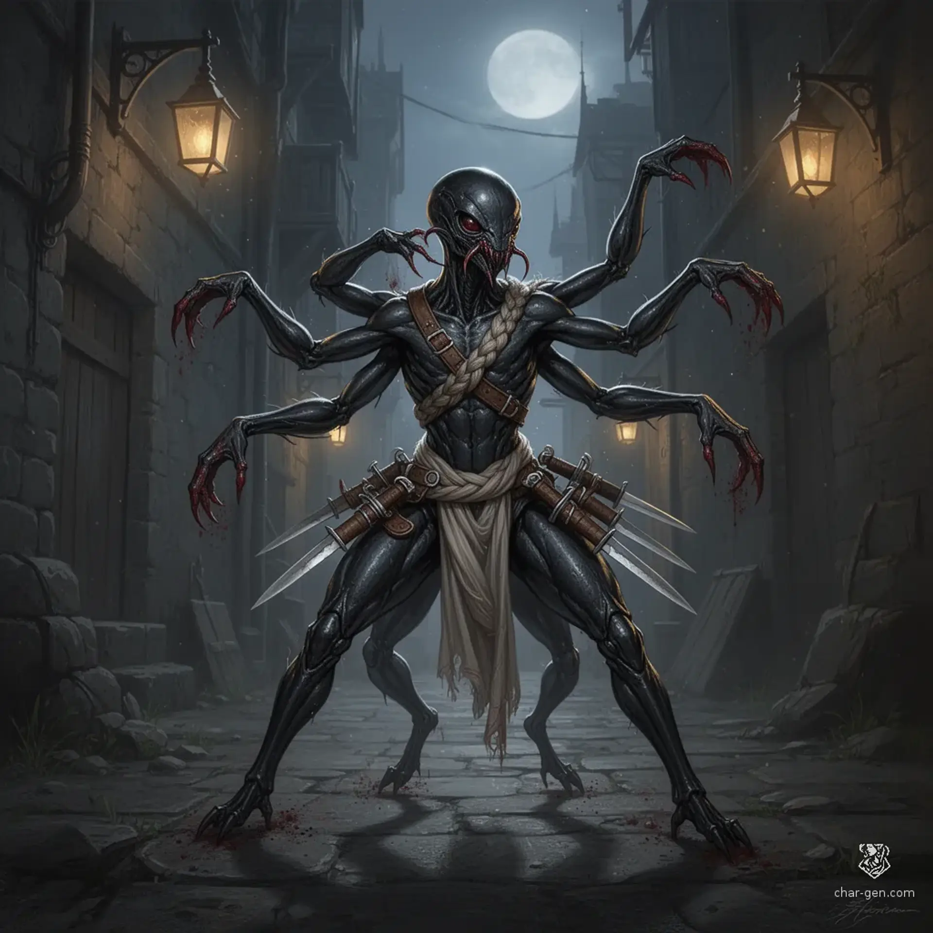 Teshk Vellix - AI-generated fantasy NPC