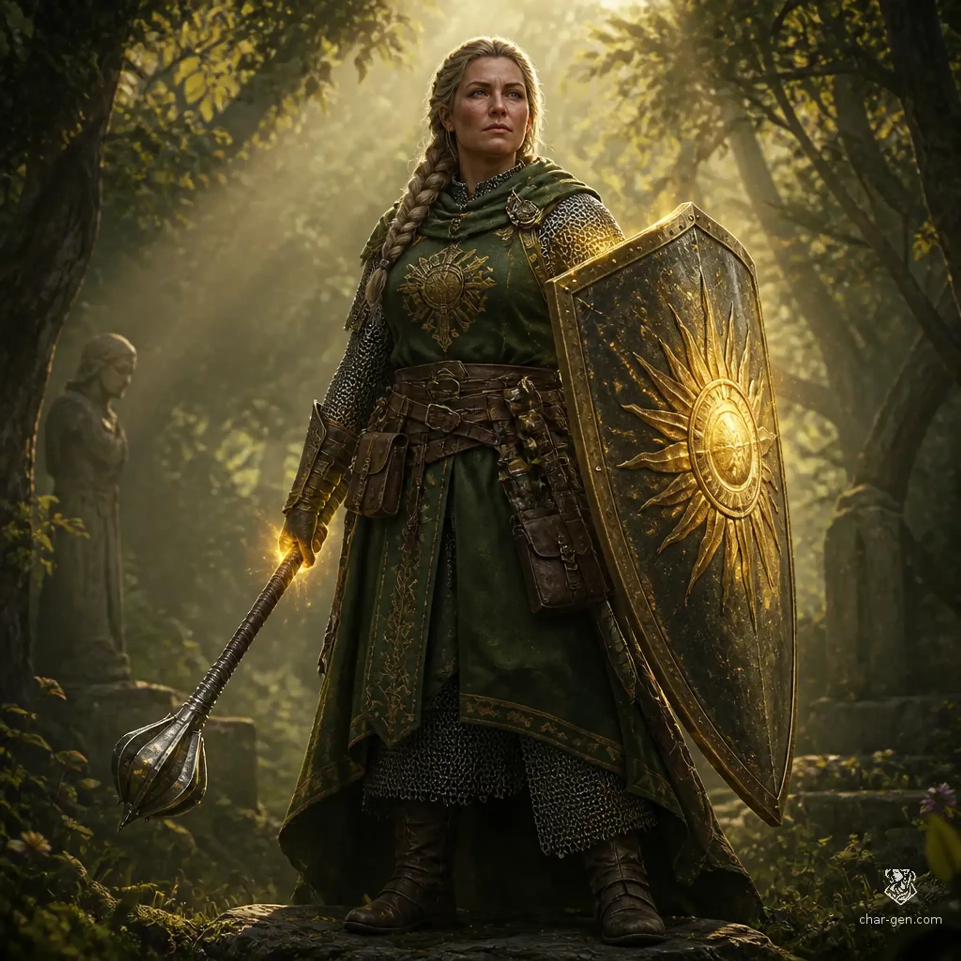 Elowen Thorne - AI-generated fantasy Character