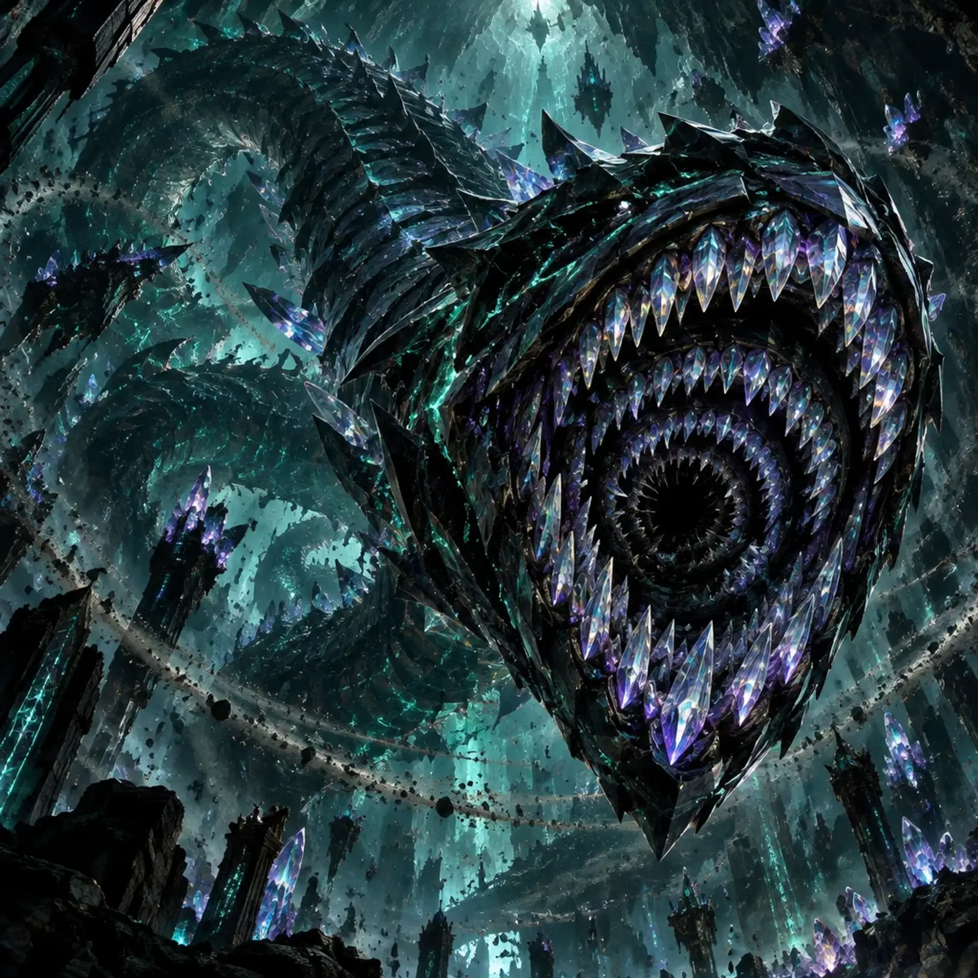 Graviton Void-Worm