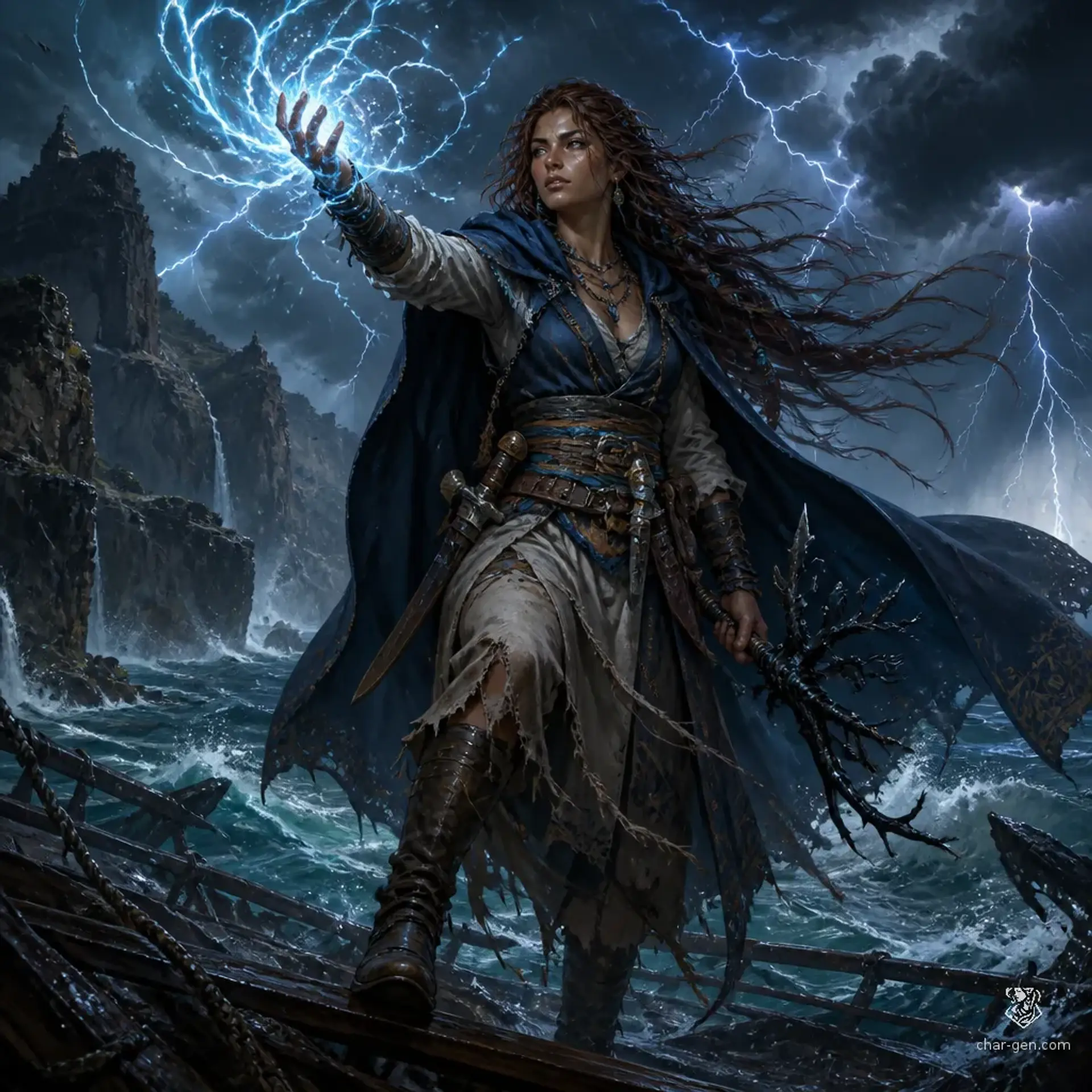 Inara - AI-generated fantasy Character