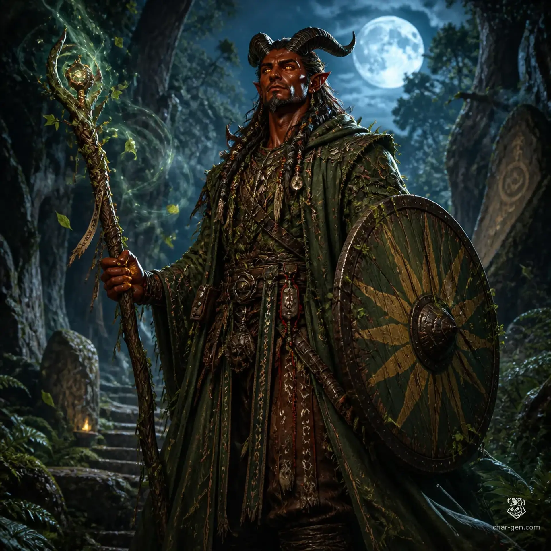 Kairon - AI-generated fantasy Character