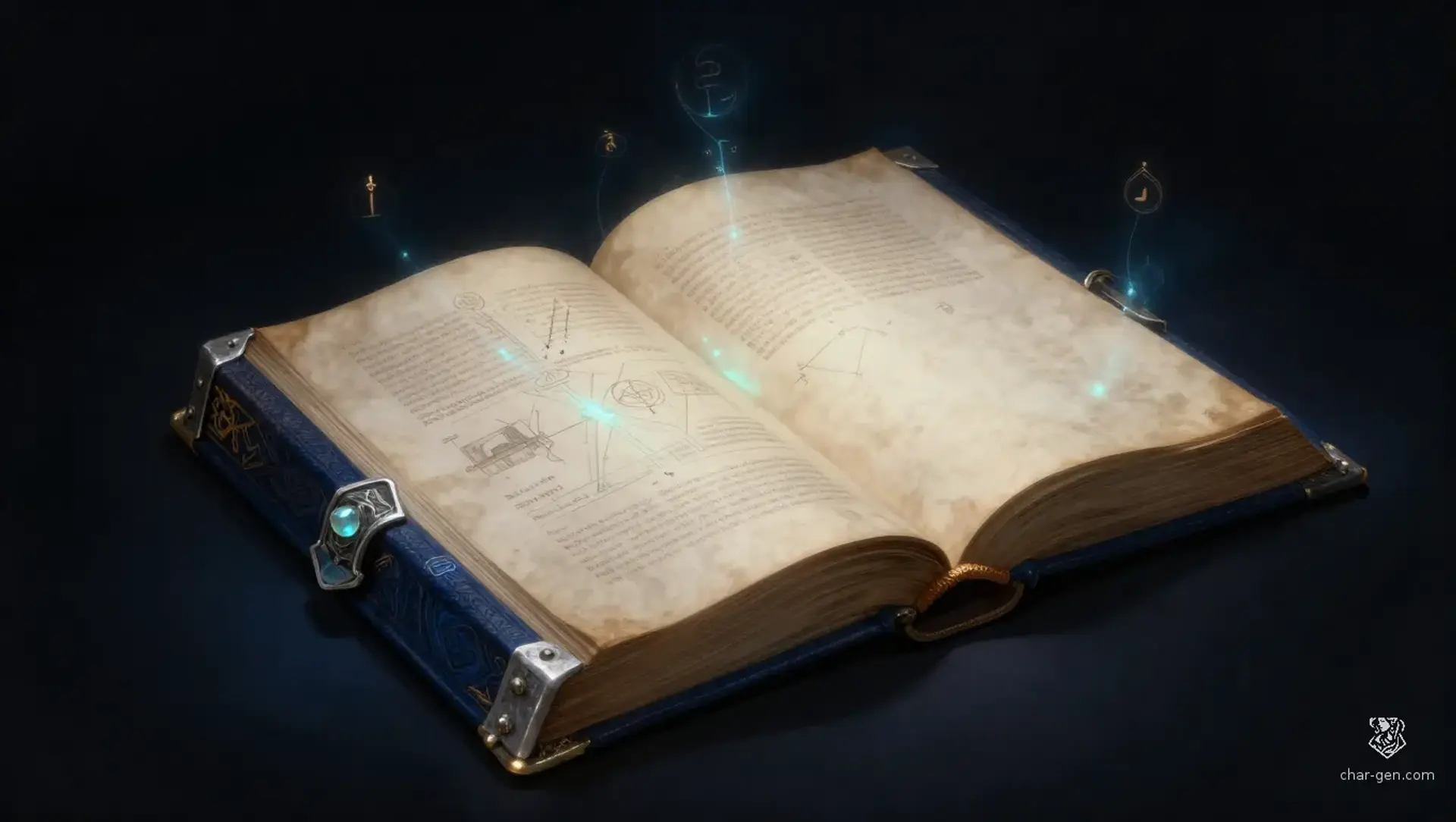 Codex of the Opened Eye - AI-generated fantasy Magic Item