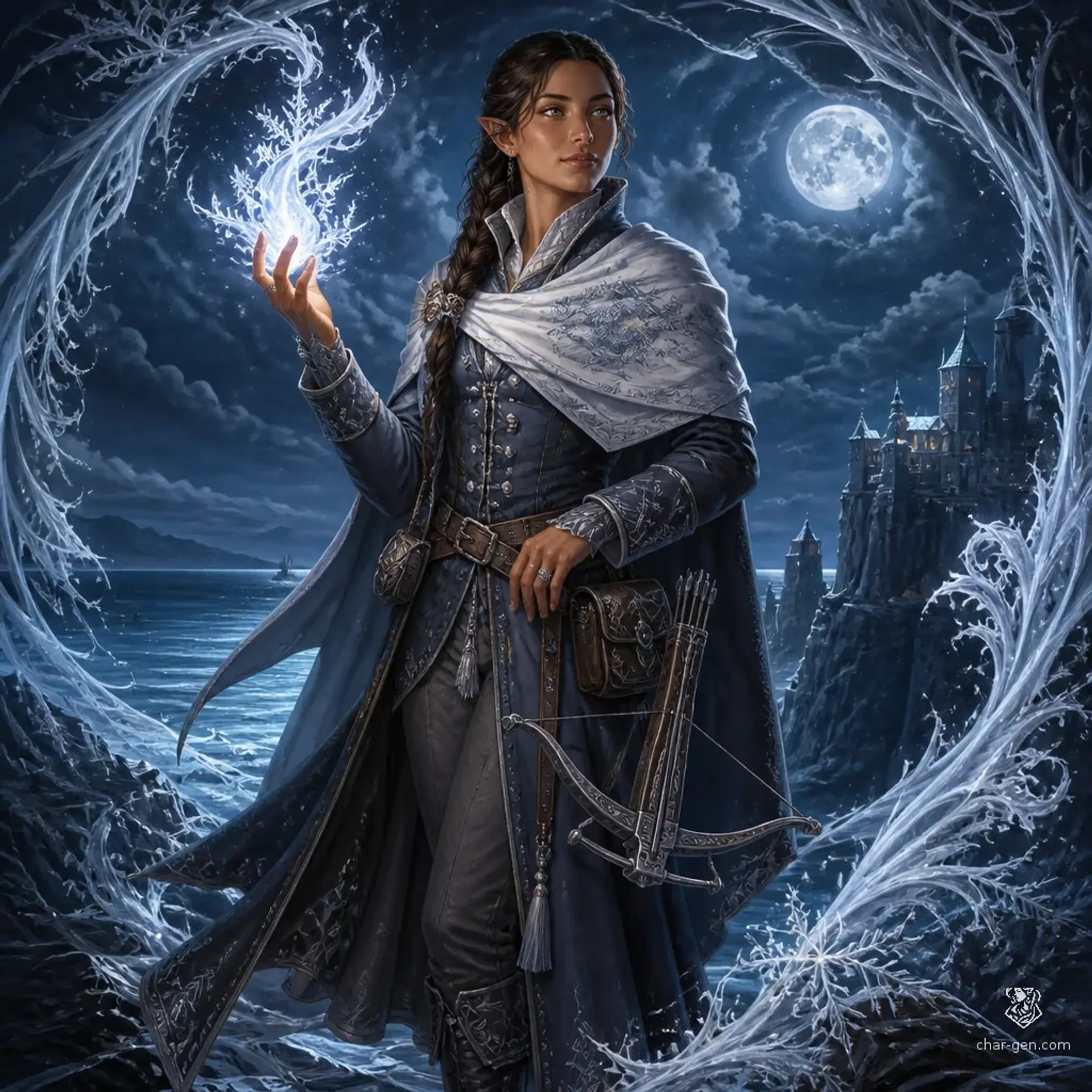Mireia Otsuna - AI-generated fantasy Character