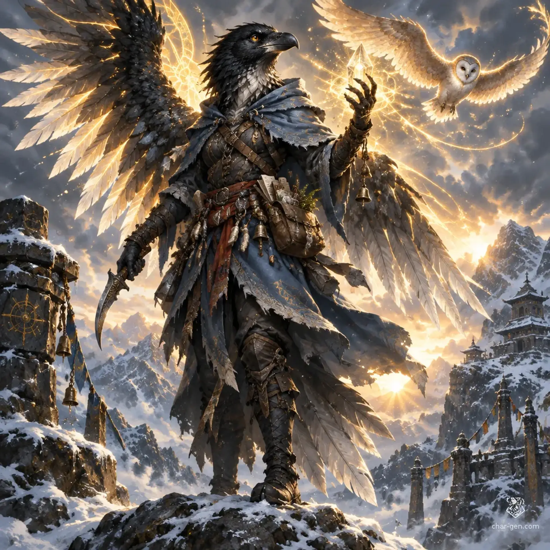 Neil - AI-generated fantasy Character