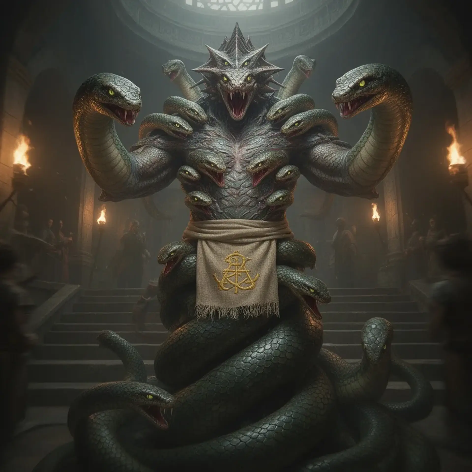 Ssylth: Highlord Sszaloth - AI-generated fantasy NPC