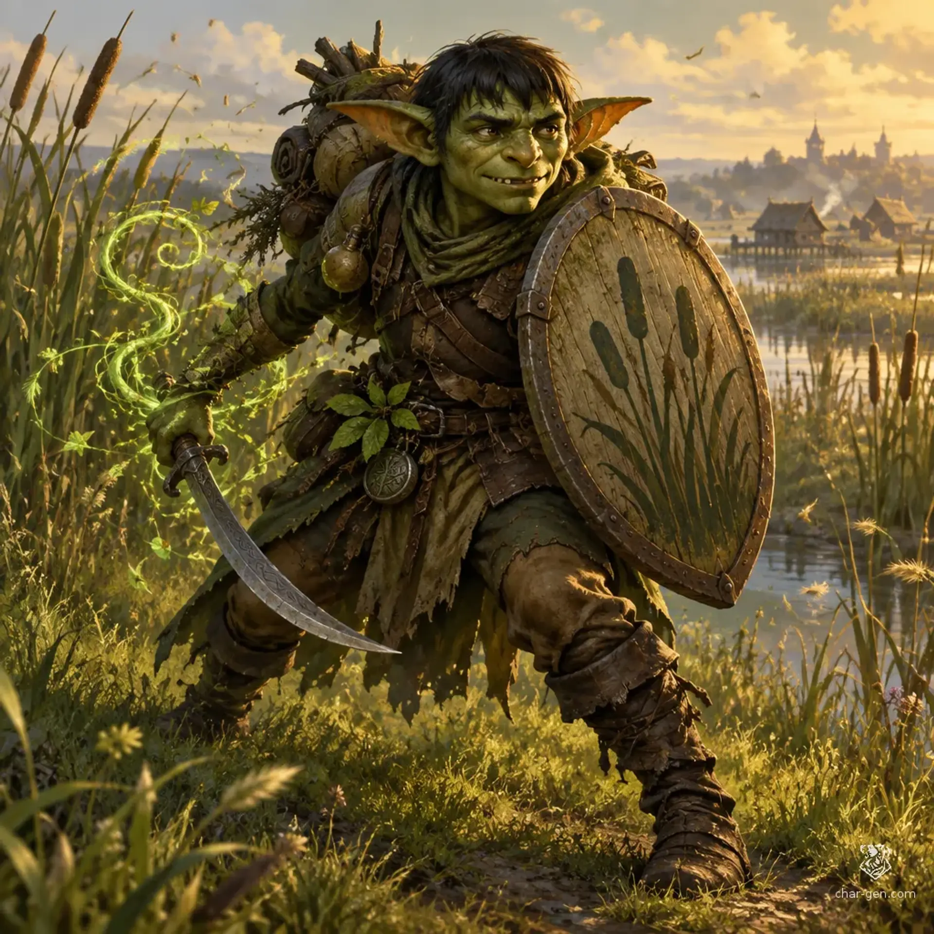 Mulo - AI-generated fantasy Character