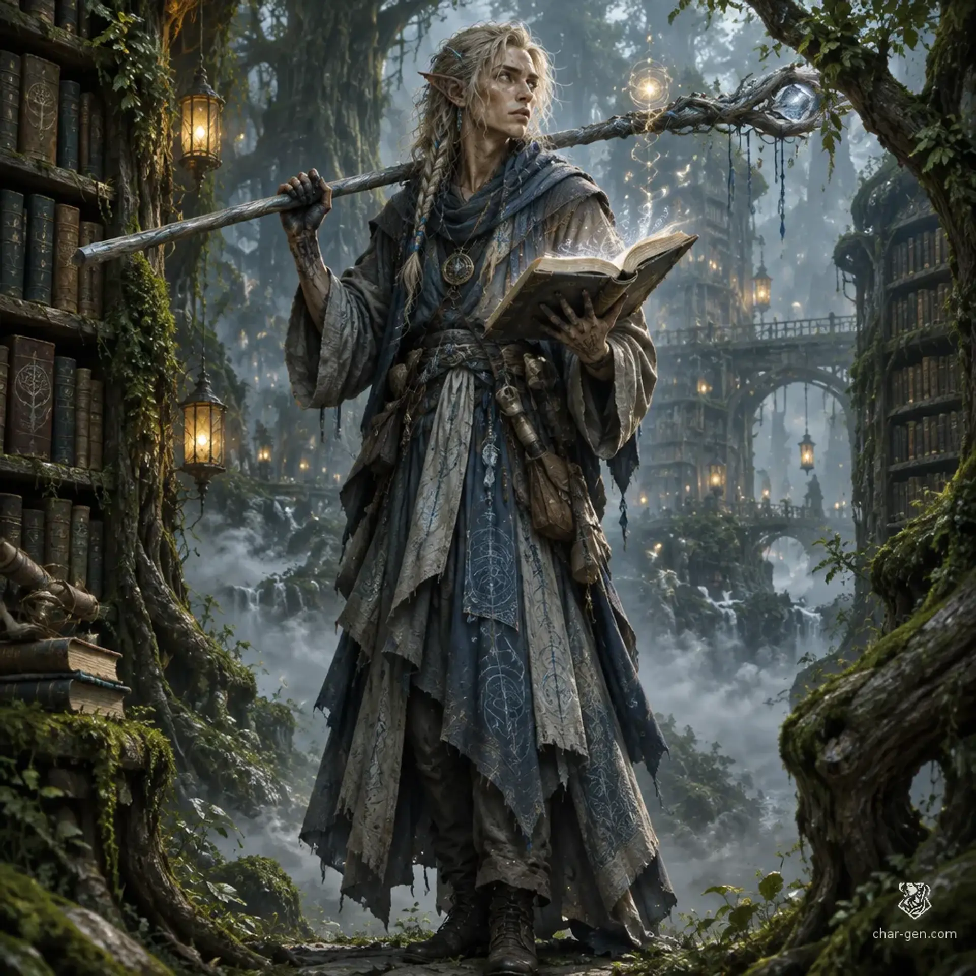 Odrava Veleska - AI-generated fantasy Character