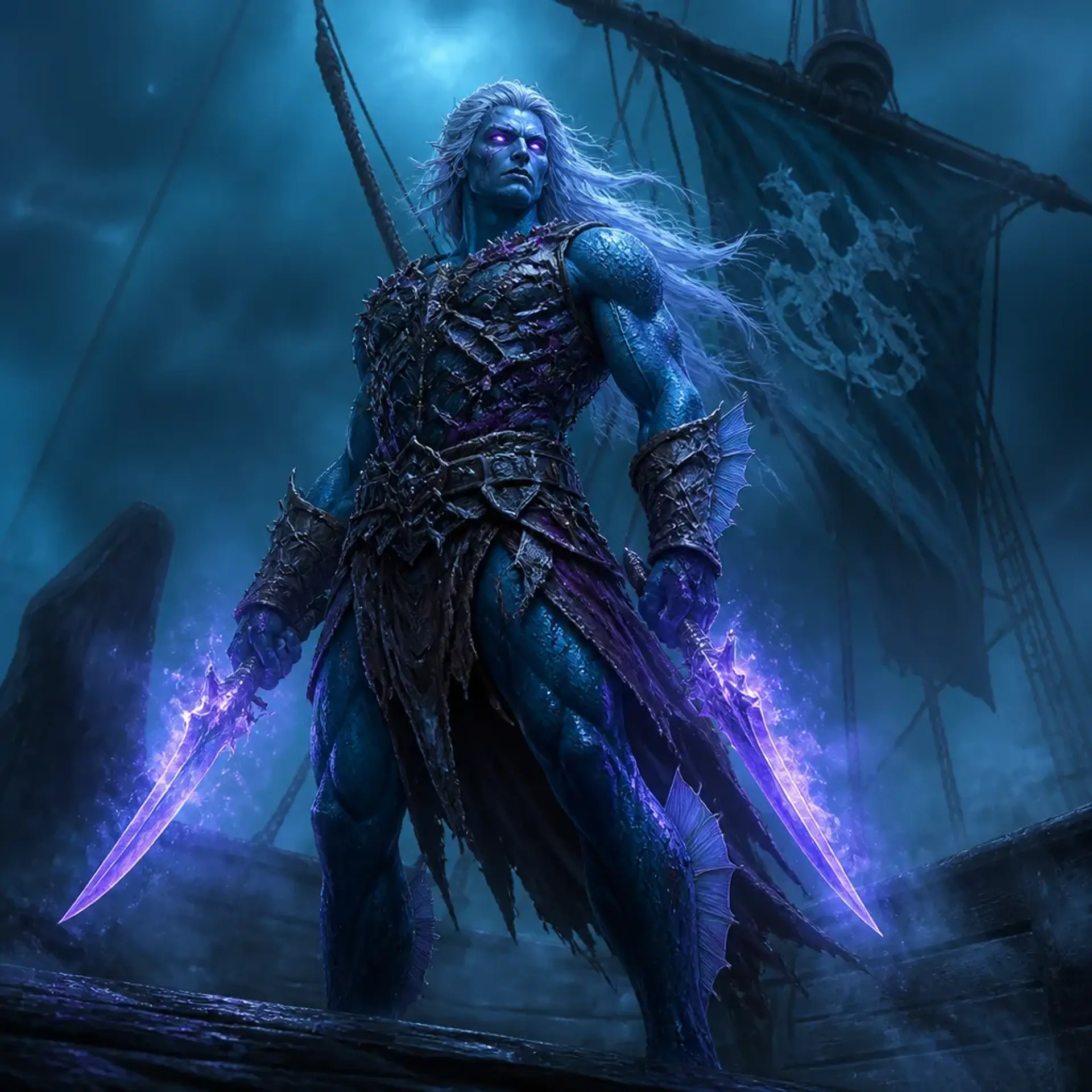 Keros Void-Wake - AI-generated fantasy Character