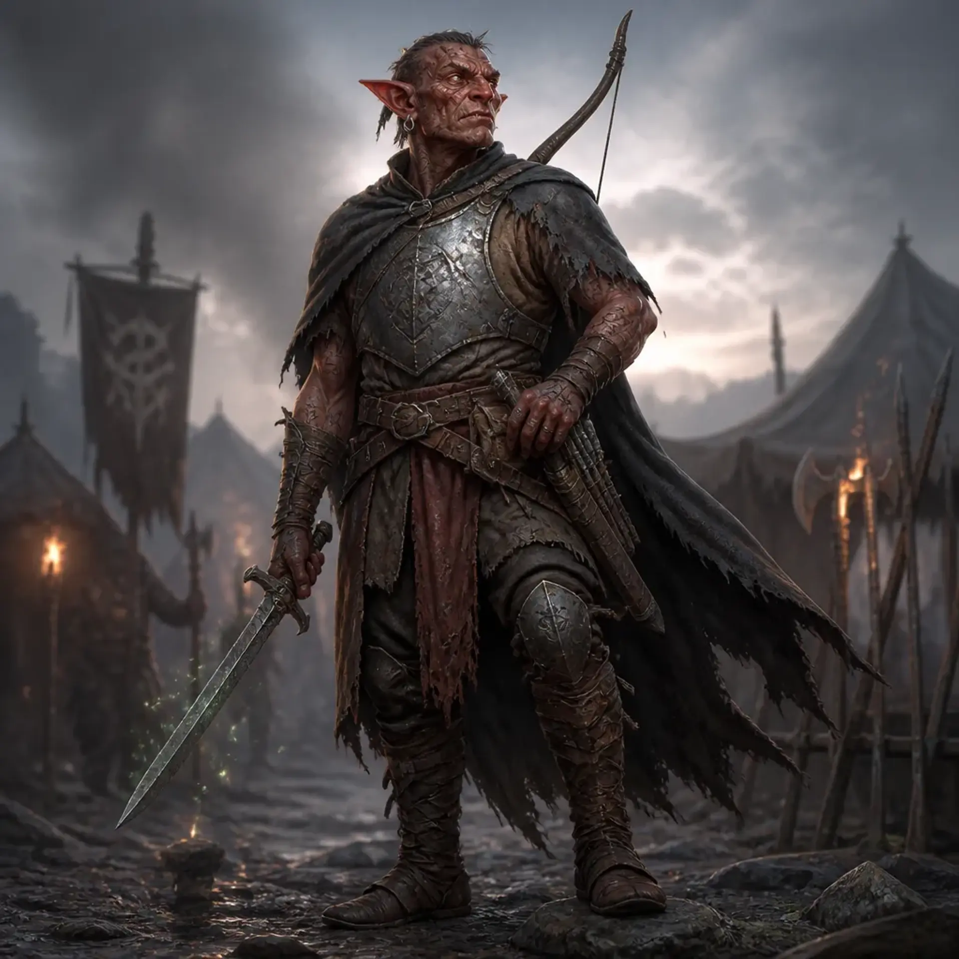 Bokk Varrusk - AI-generated fantasy Character