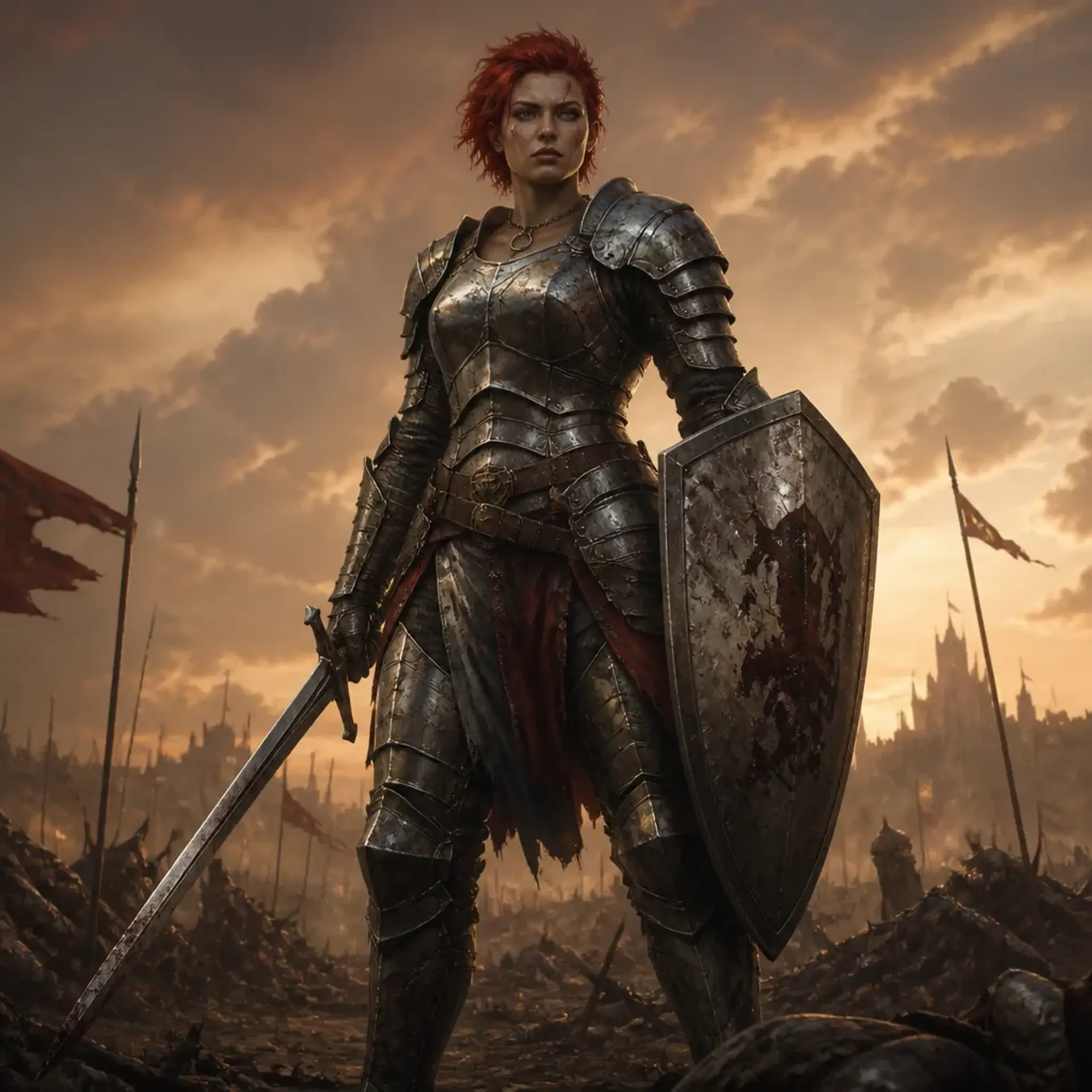 Maeve - AI-generated fantasy Character