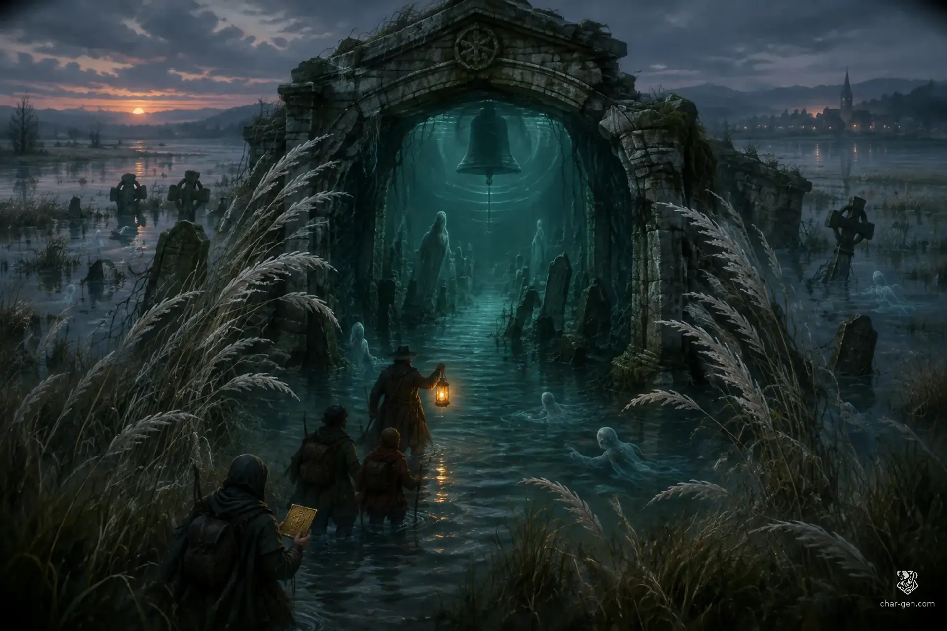 The Bell Beneath the Reeds